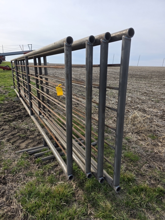 (4) Texas Built Stand Alone Livestock Panels (A66408)