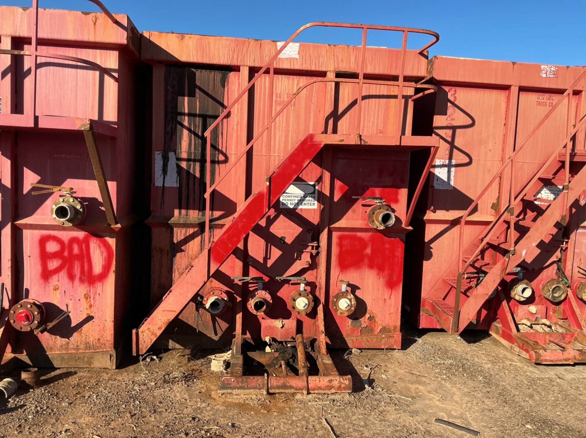 500 BBL FRAC TANK (A58214)
