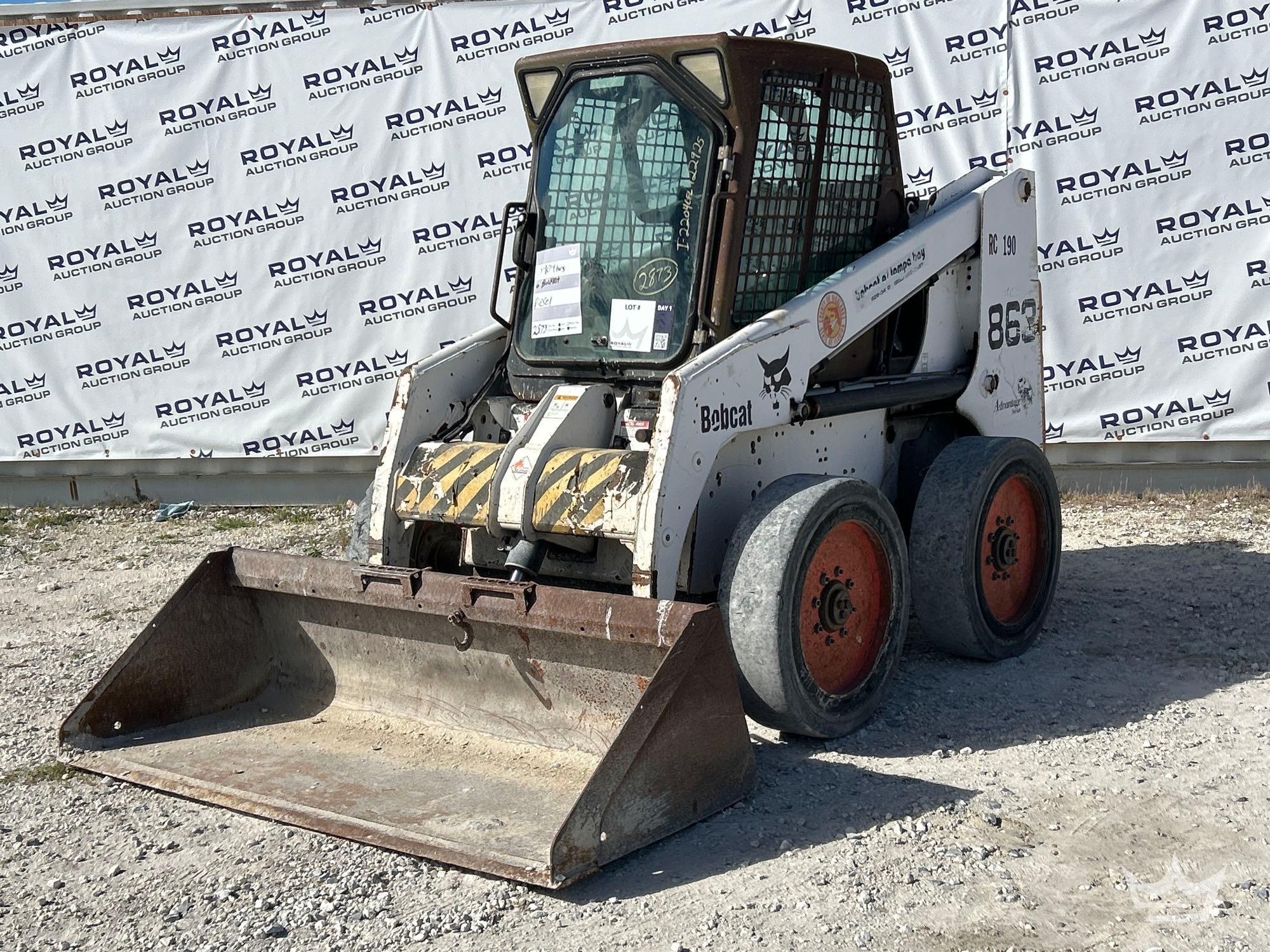 2000 Bobcat 863 High Flow Compact Wheel Loader Skid Steer (A59228)