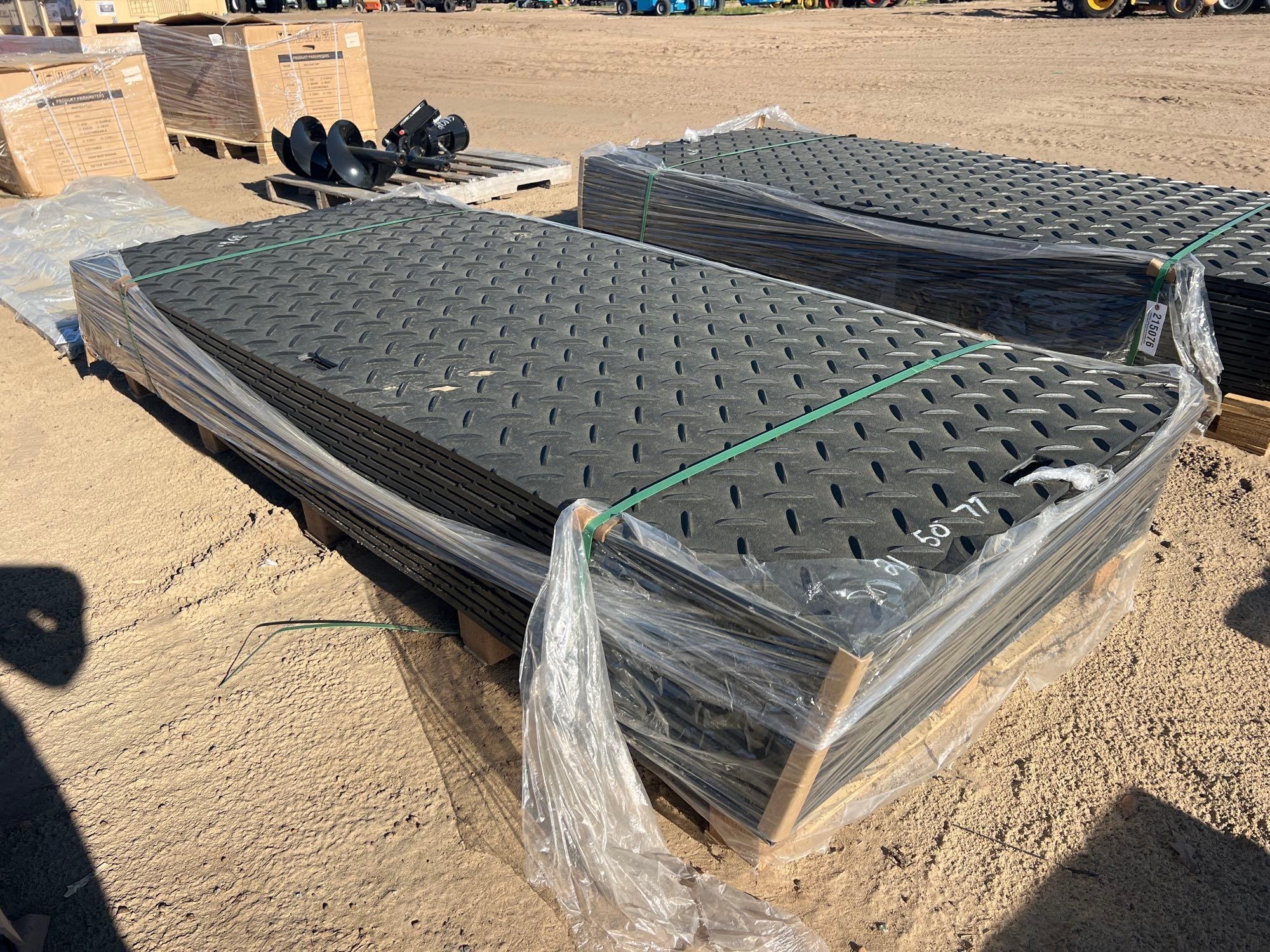 APPROX(15) DIAMOND PATTERN PLASTIC PROTECTION MATS (A64281)