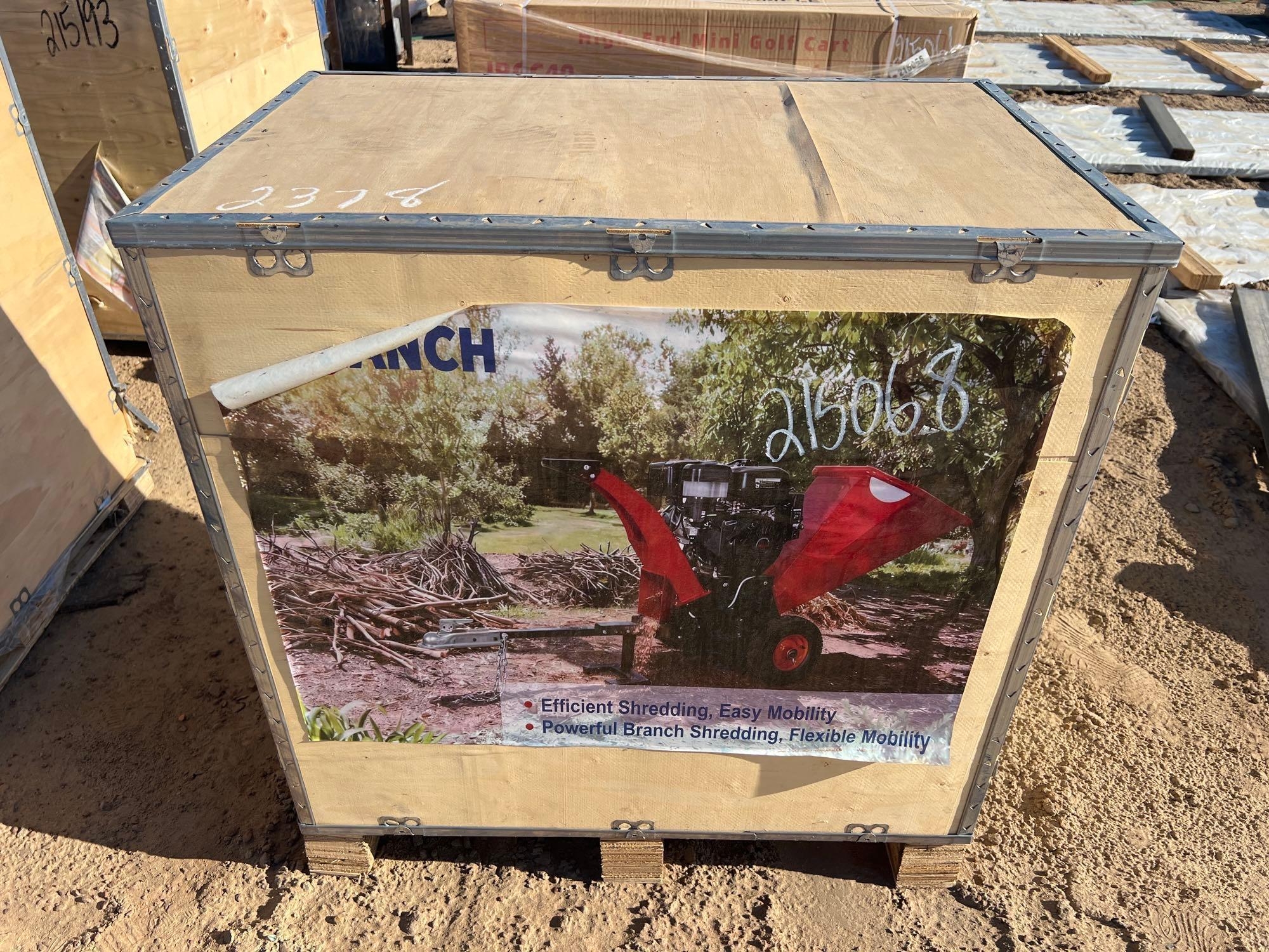 UNUSED SDLANCH PULL TYPE WOOD CHIPPER (A64281)