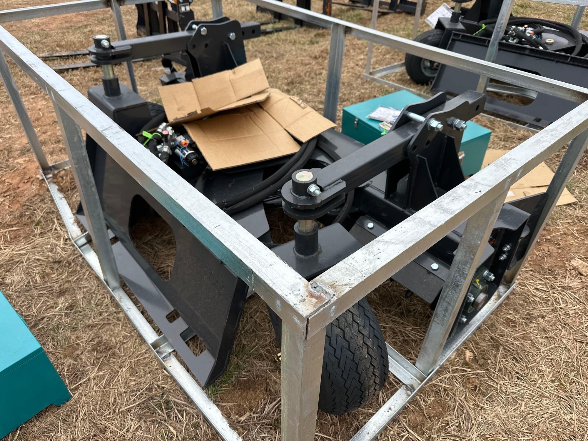 New/Unused Landhonor Quick Attach Power Rake (A61166)