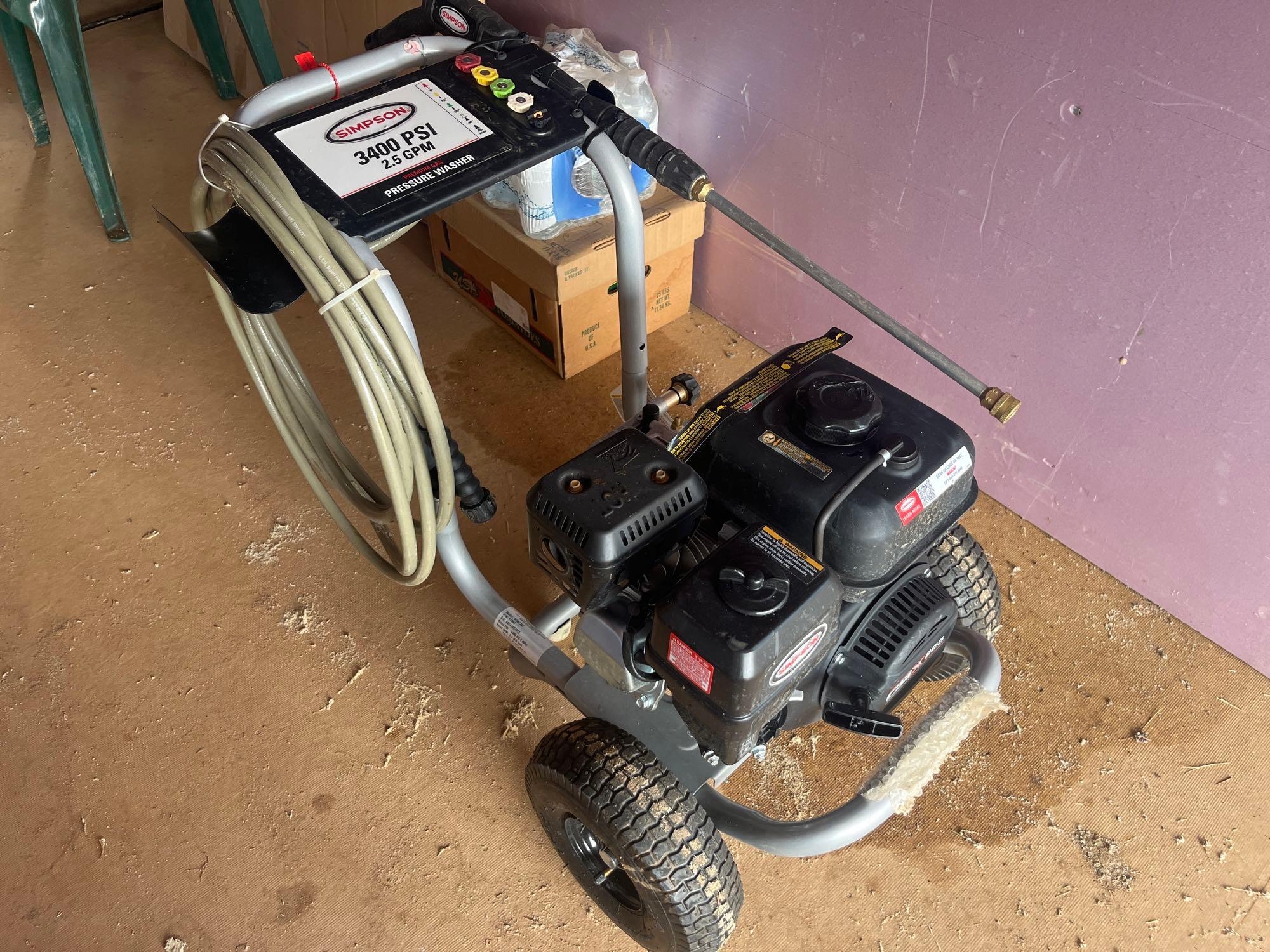 Simpson 3400 PSI Pressure Washer (A57453)