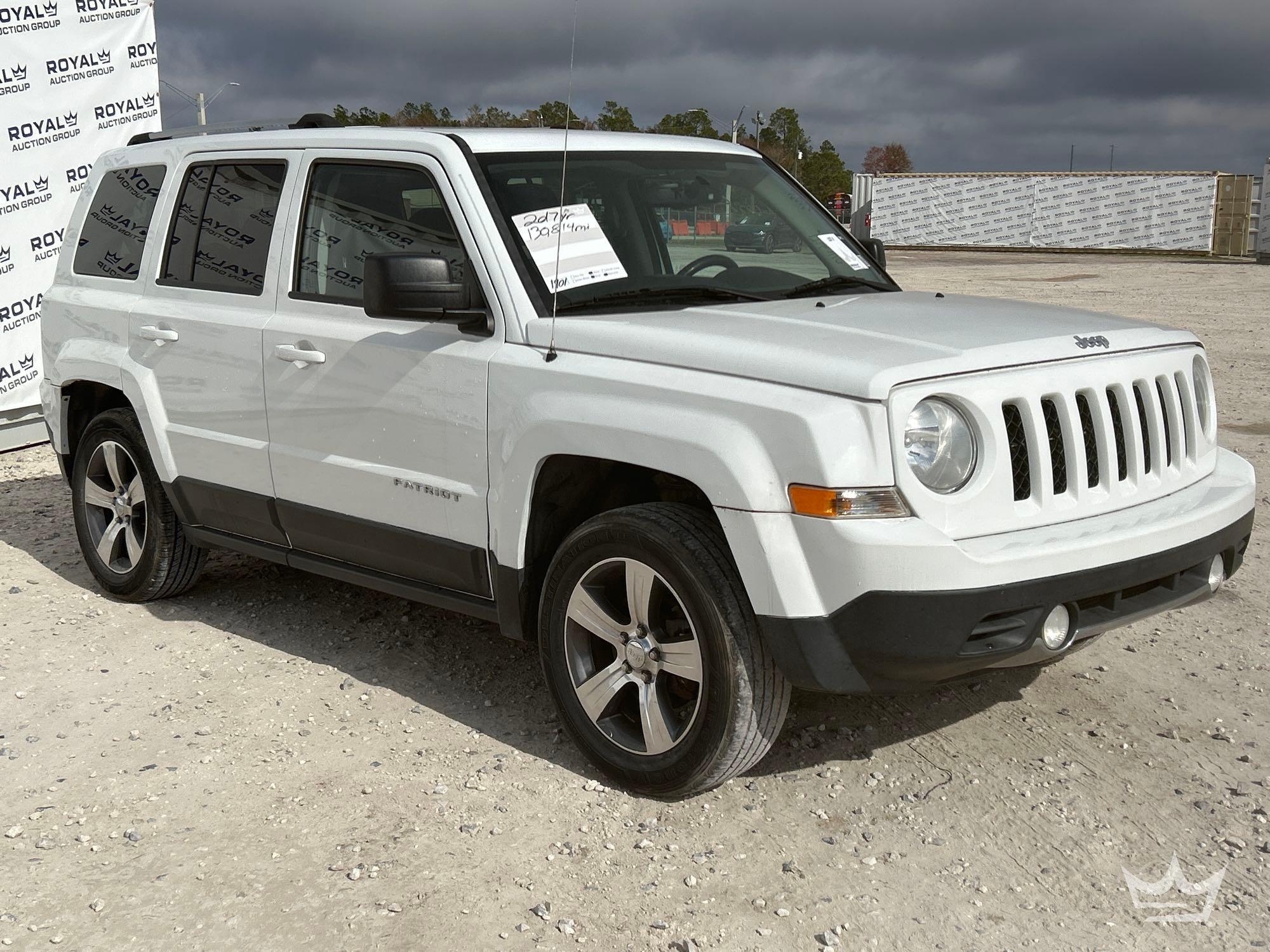 2017 Jeep Patriot 4x4 SUV (A61574)