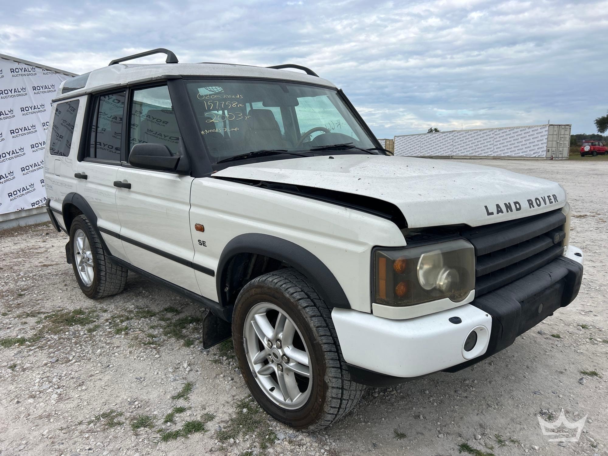 2003 Land Rover Discovery 4WD SUV (A59231)