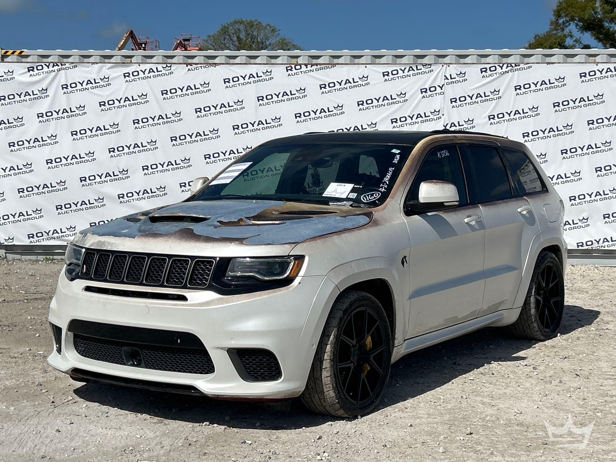 2018 Jeep Grand Cherokee Trackhawk 4x4 SUV (A64557)