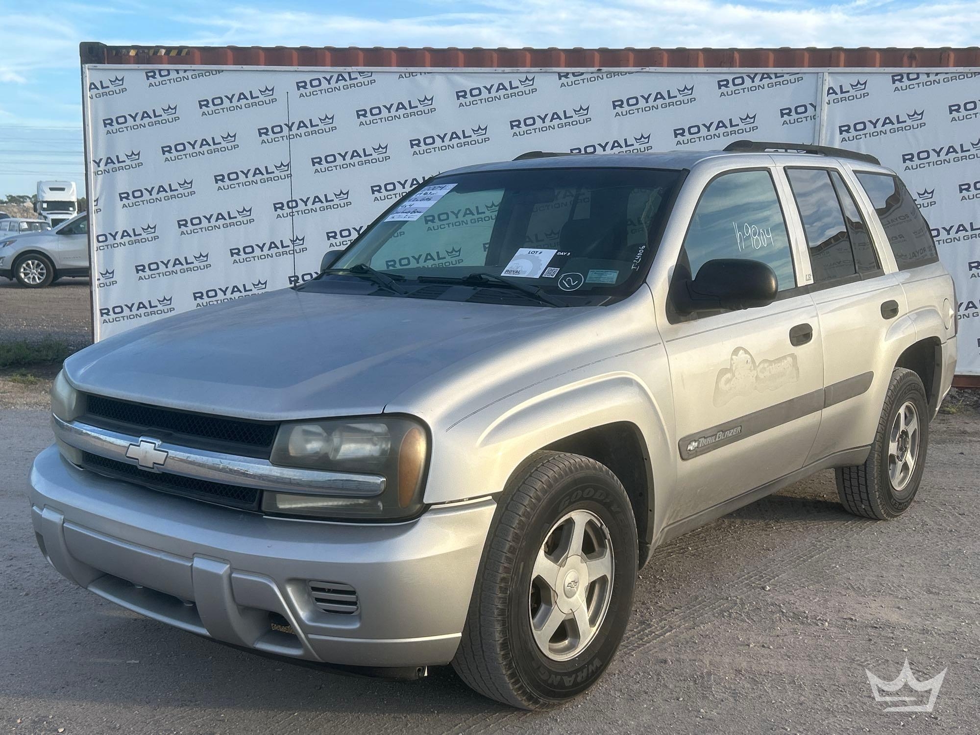 2004 Chevrolet Trail Blazer 4x4 SUV (A64557)