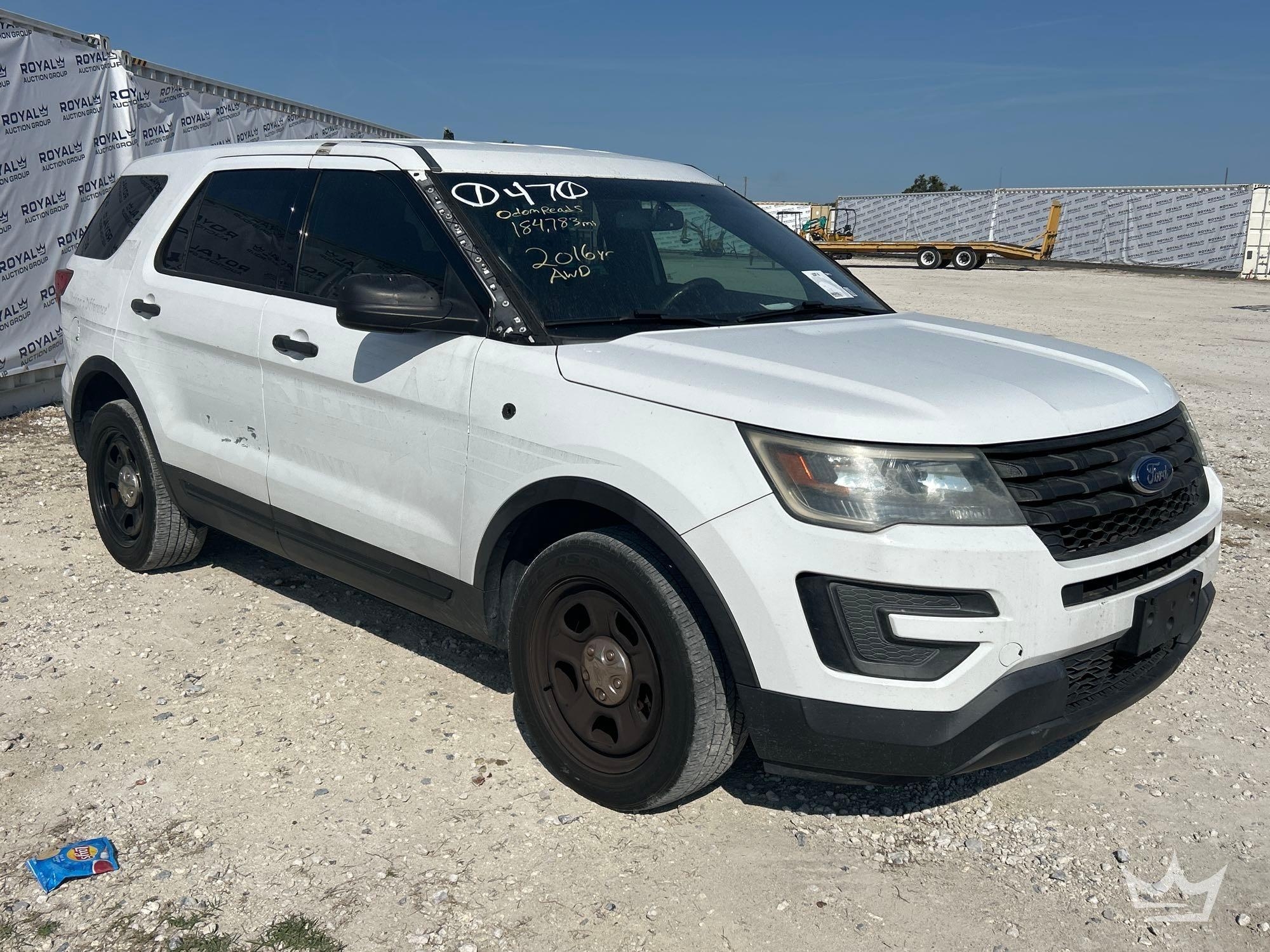 2016 Ford Explorer AWD SUV (A59231)