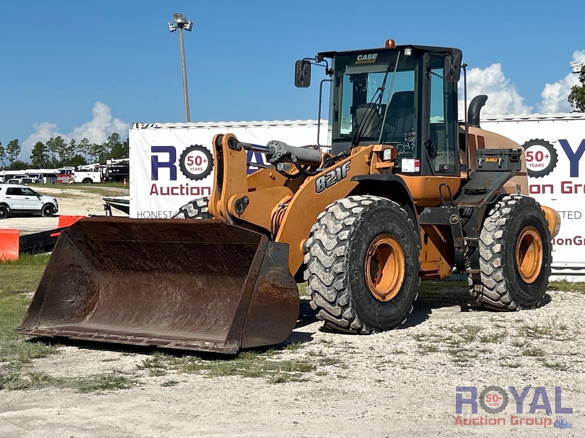 2016 Case 821F Articulated Wheel Loader (A51691)