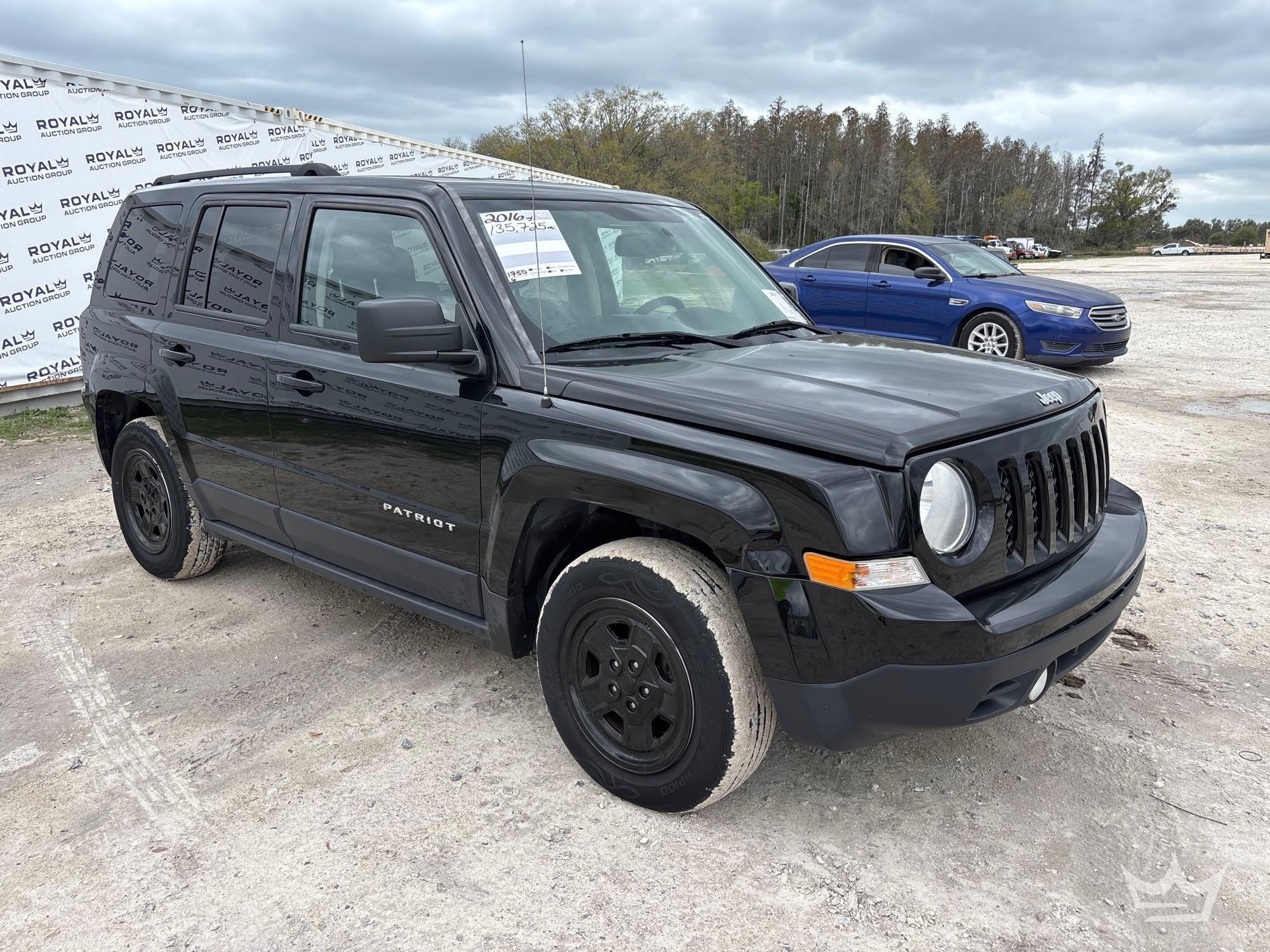 2016 Jeep Patriot Sport SUV. (A64557)