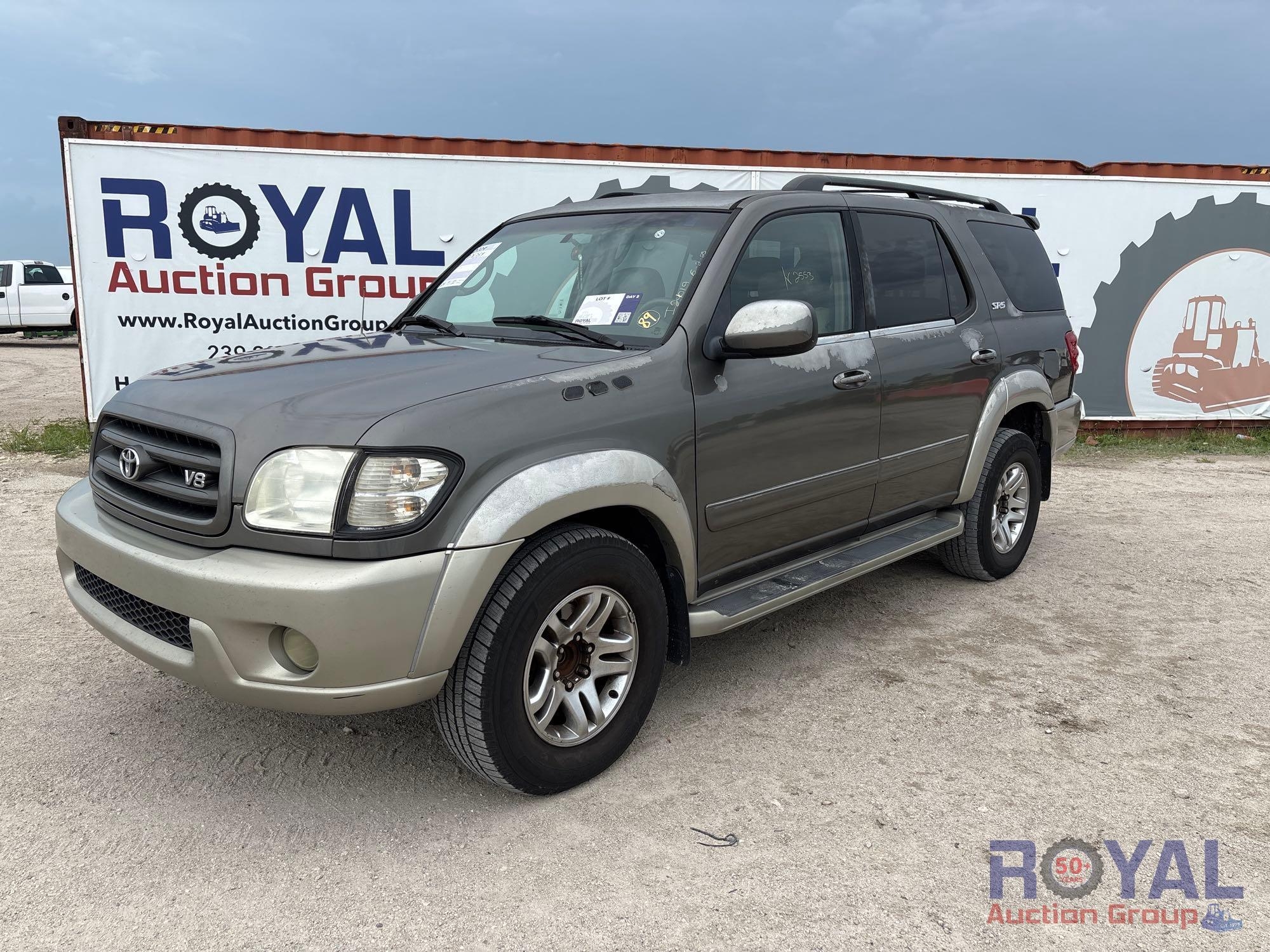 2004 Toyota Sequoia SR5 SUV (A46684)