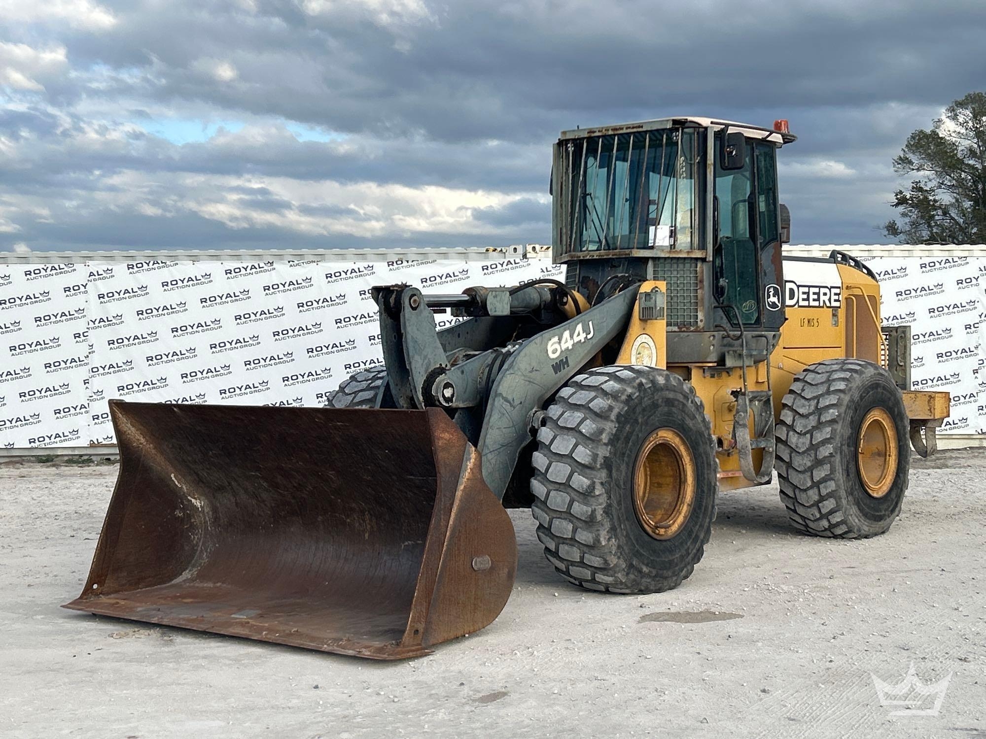2007 John Deere 644J Articulated Wheel Loader (A59228)