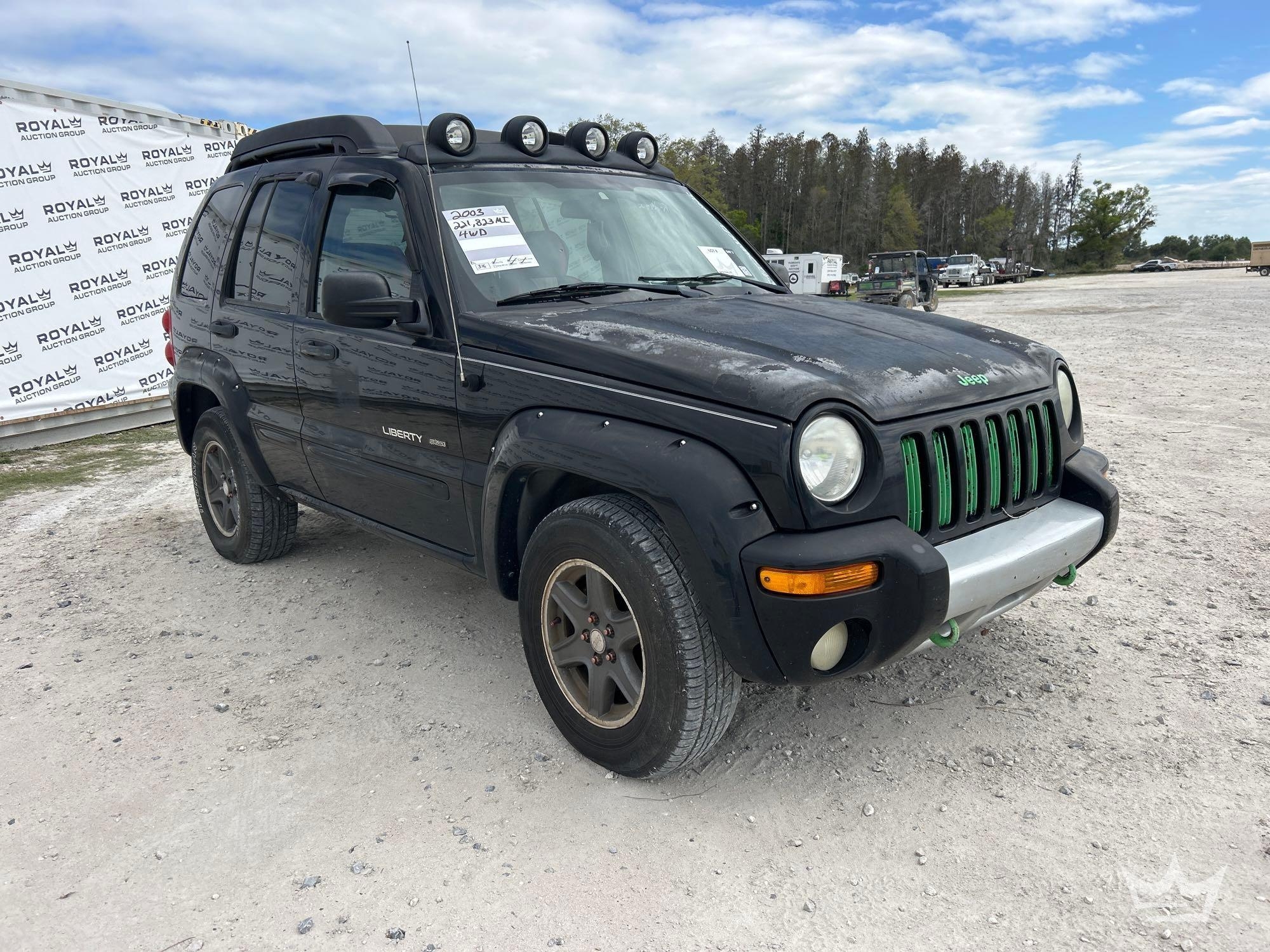 2003 Jeep Liberty 4x4 SUV (A64557)