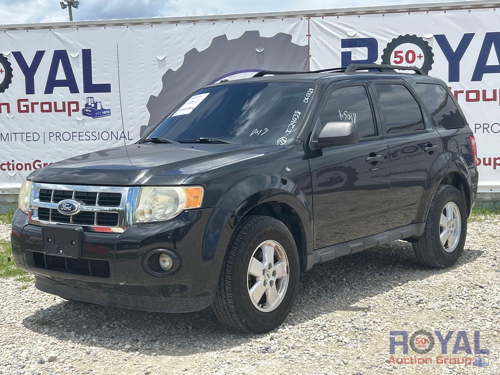 Year: 2011 Make: Ford Model: Escape Vehicle Type: Multipurpose Vehicle (MPV) Mileage: Plate: Body (A48082)