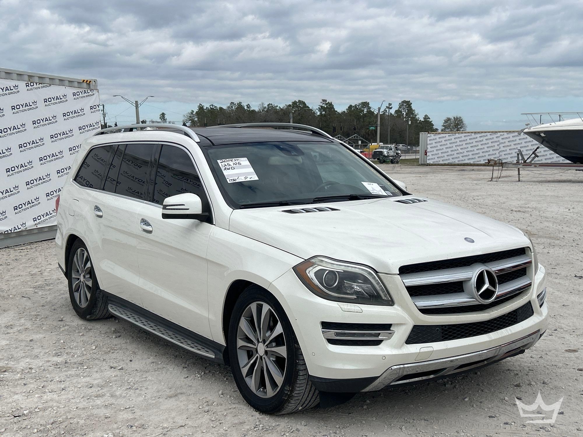 2014 Mercedes-Benz GL 450 4MATIC AWD SUV (A61574)