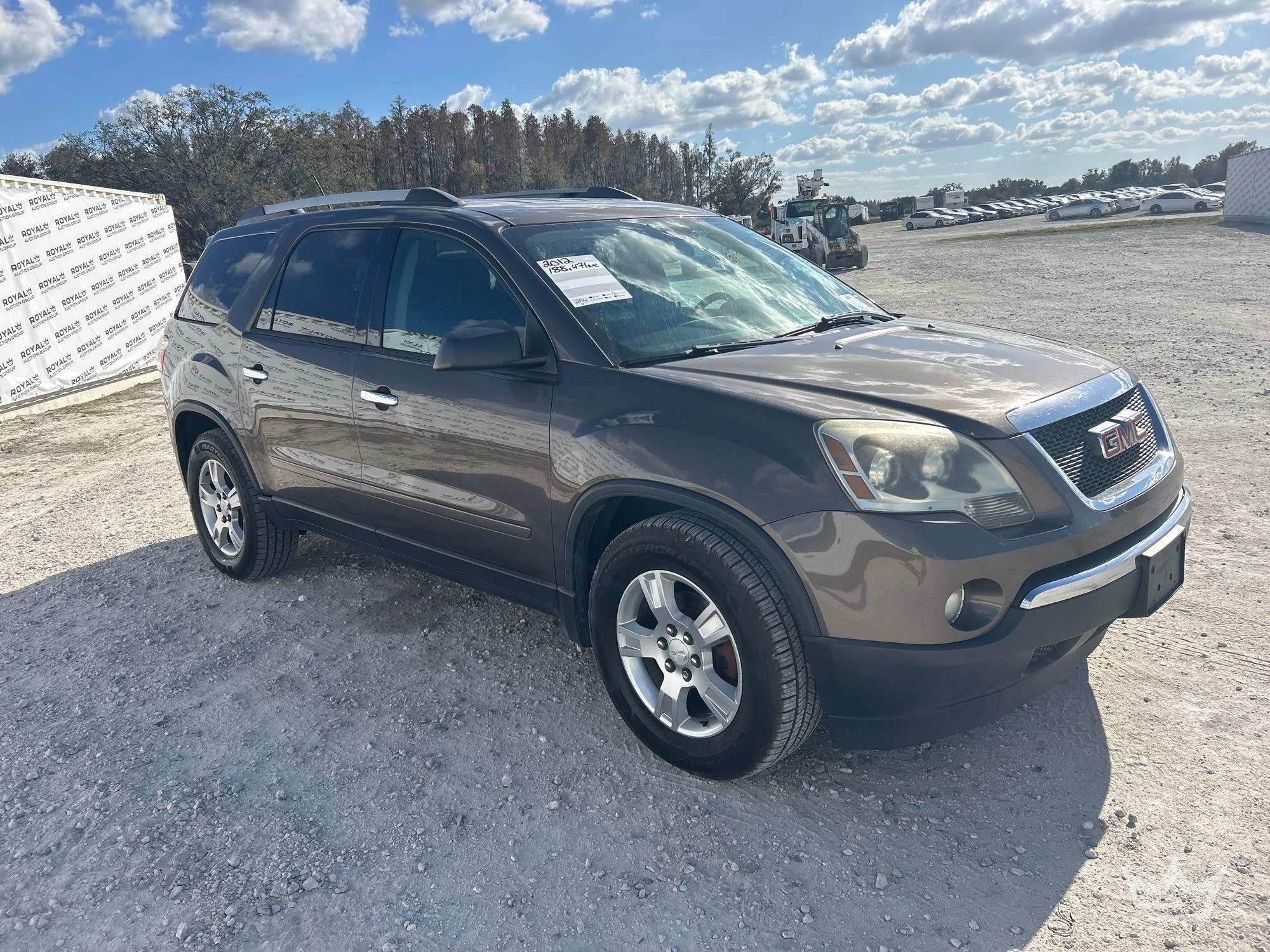 2012 GMC Acadia AWD SUV (A59231)