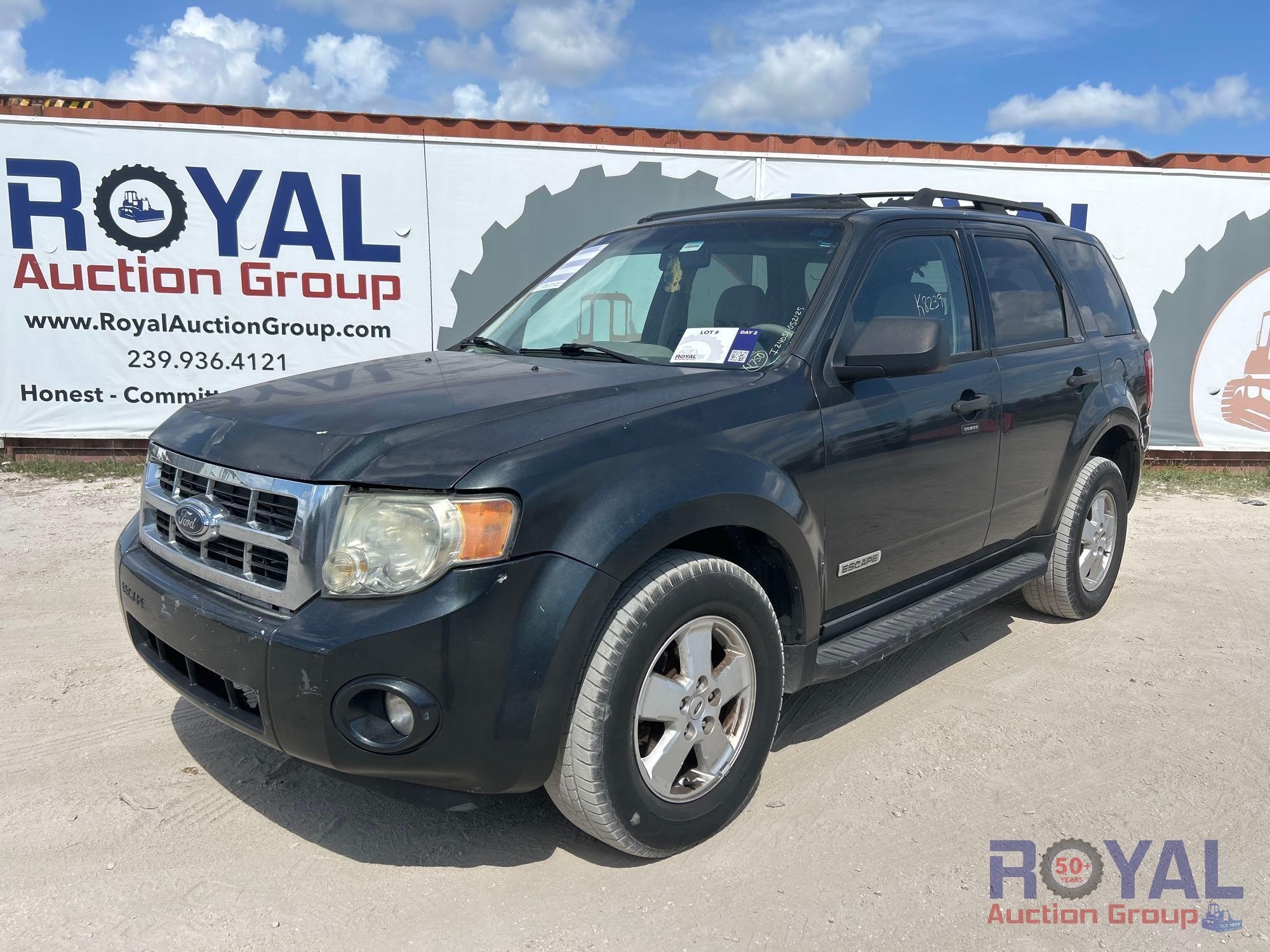 2008 Ford Escape SUV (A46684)