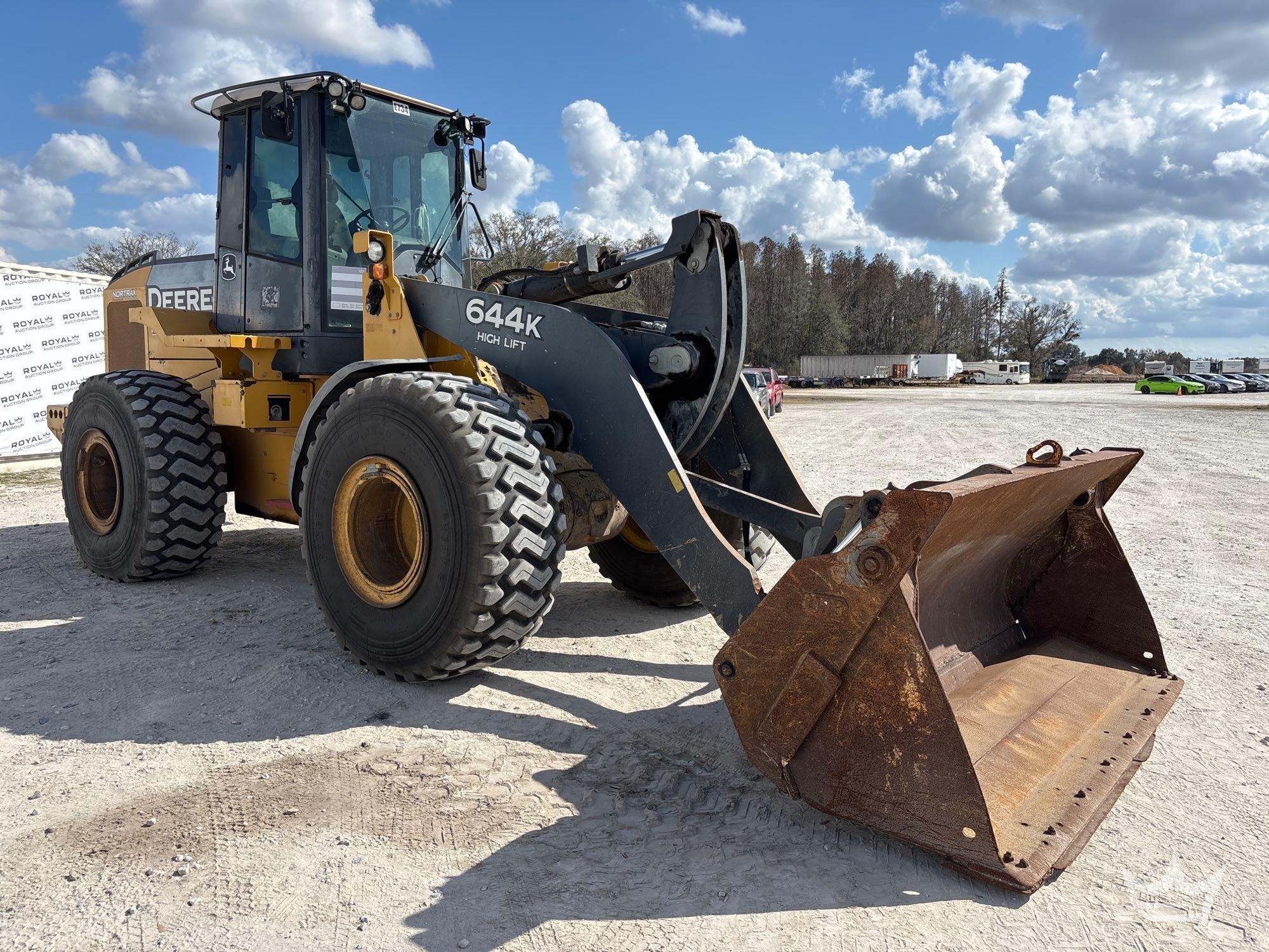 2014 John Deere 644K High Lift Articulated Wheel Loader (A61572)
