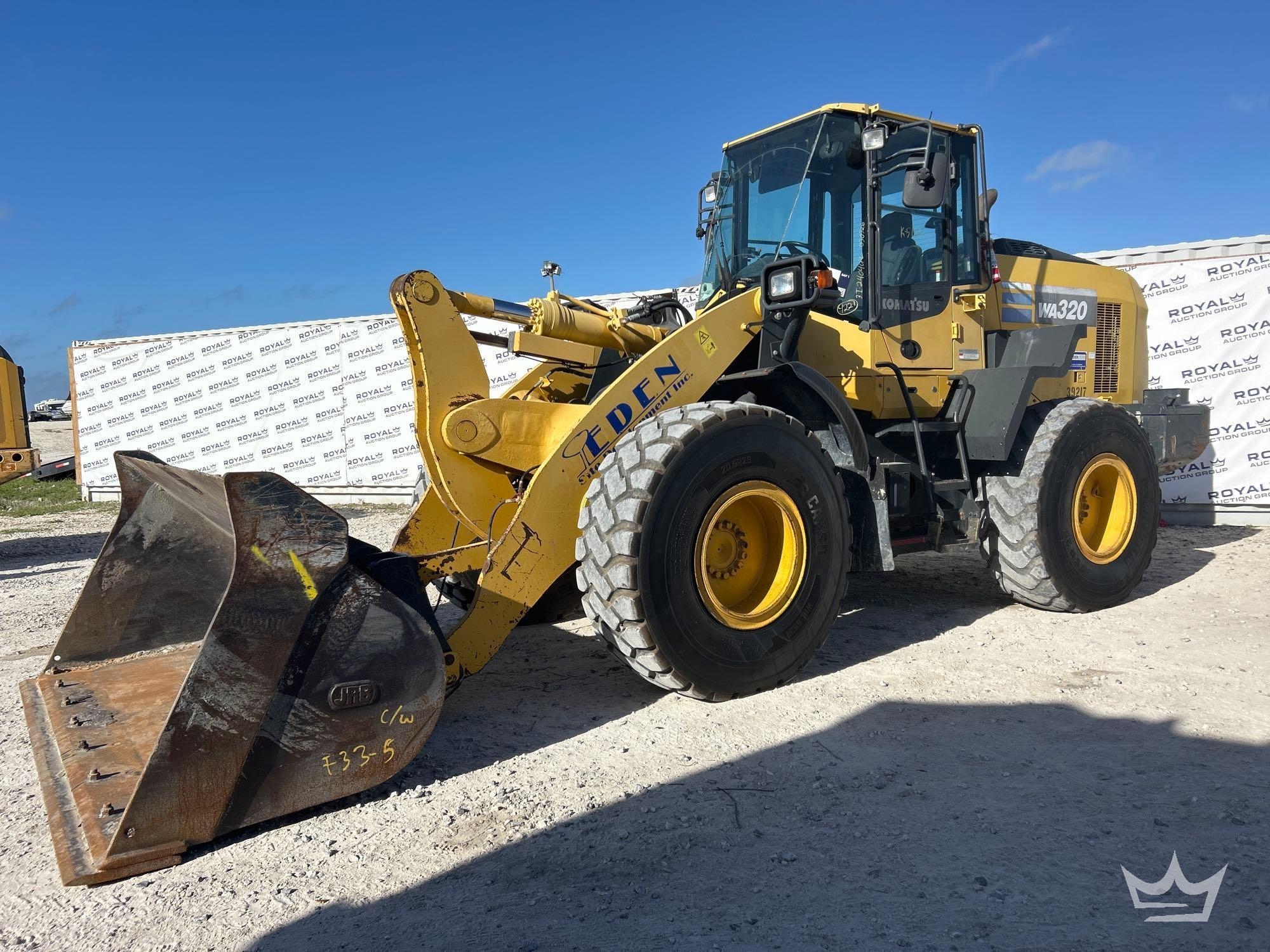 2016 Komatsu WA320-8 Articulated Wheel Loader (A64553)