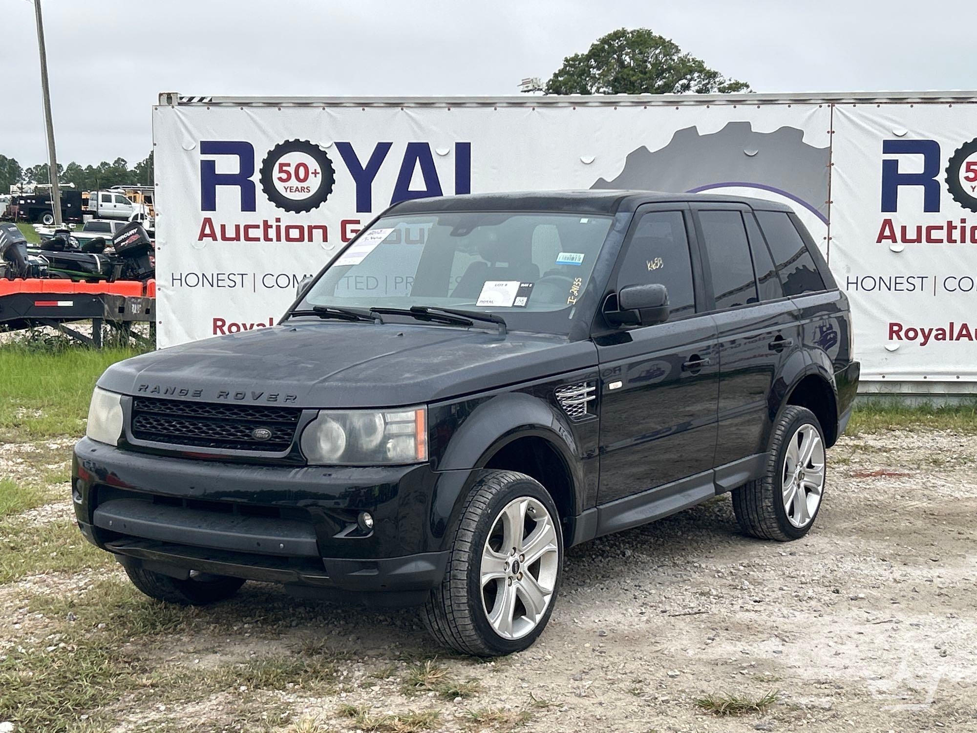 2013 Land Rover Range Rover Sport 4X4 SUV (A59231)