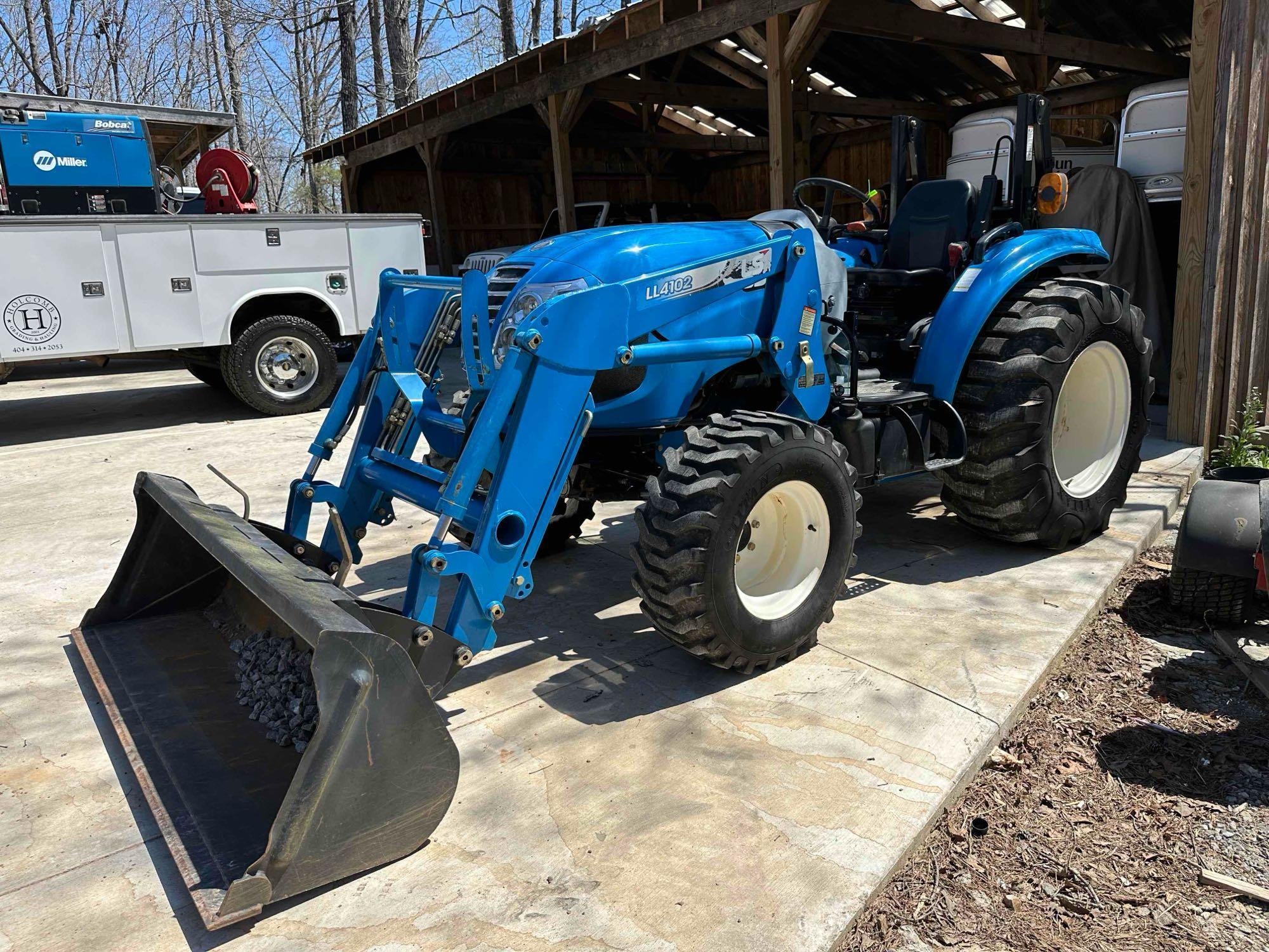 LS XR4046 Tractor with Front End Loader (A65579)