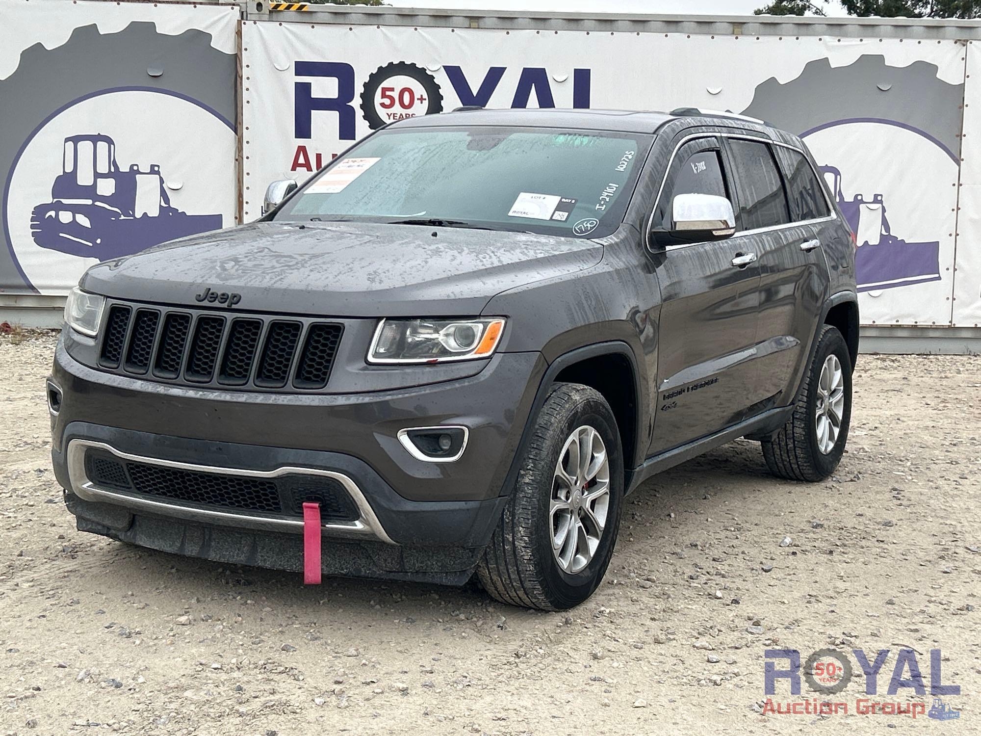 2016 Jeep Grand Cherokee 4x4 SUV (A55853)