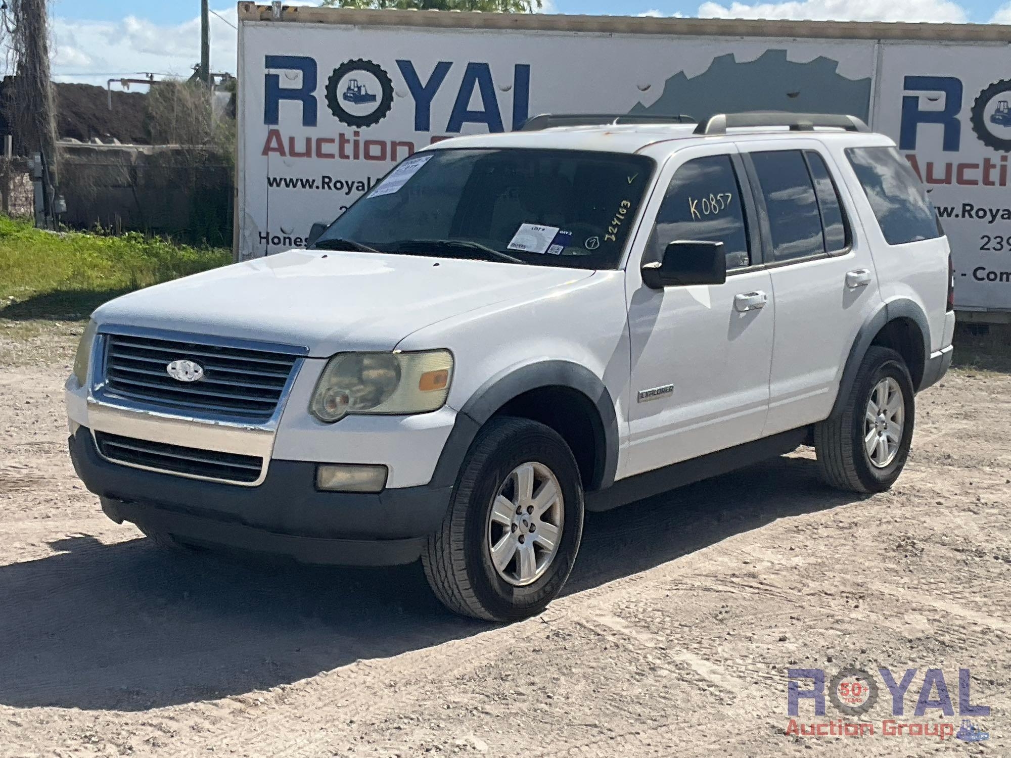 Year: 2007 Make: Ford Model: Explorer Vehicle Type: Multipurpose Vehicle (MPV) Mileage: Plate: Body (A55788)
