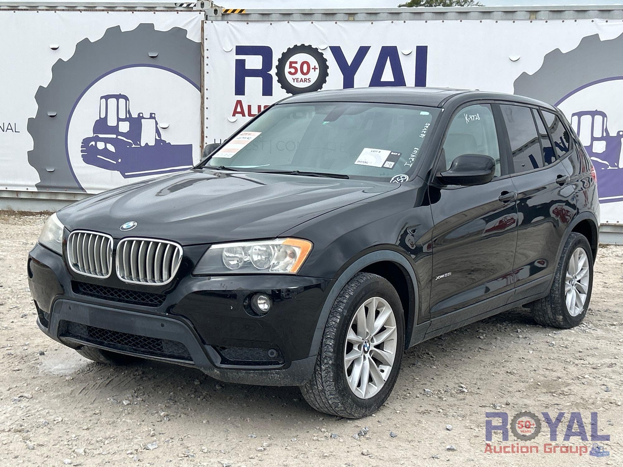 2014 BMW X3 XDrive28i AWD SUV (A55853)