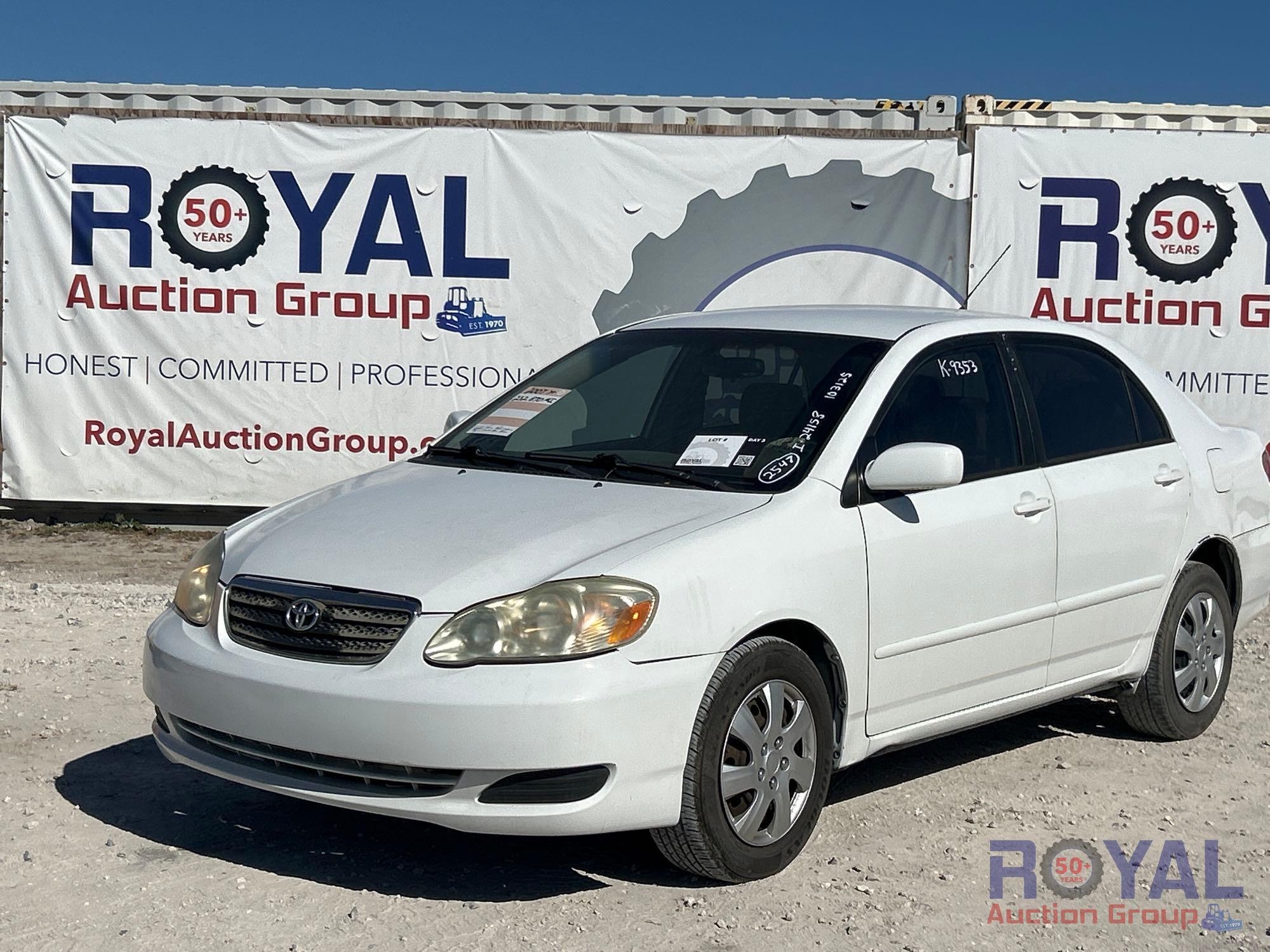 2007 Toyota Corolla LE Sedan (A55853)