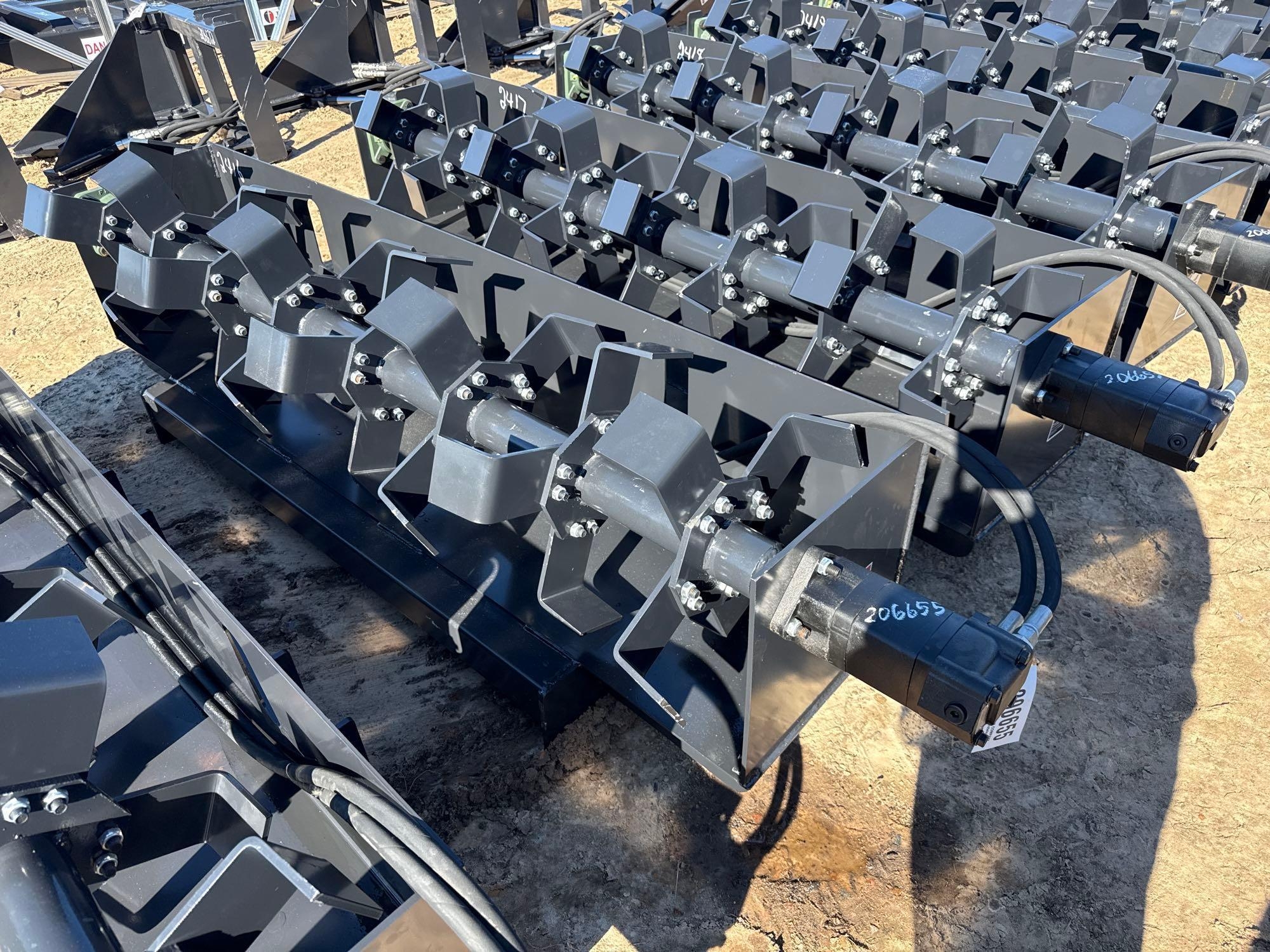 UNUSED JCT 72" HYD TILLER (A58376)