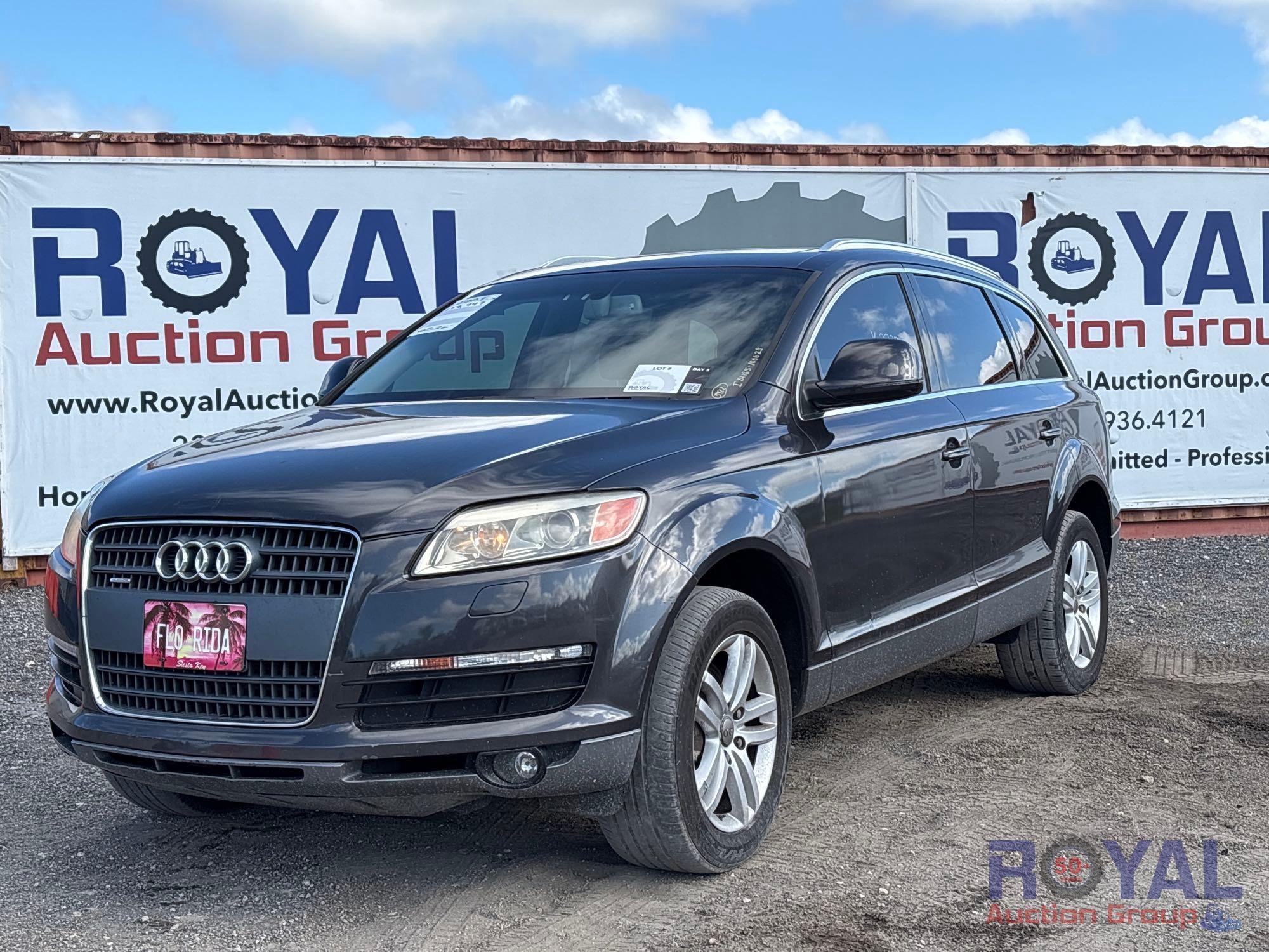 2007 Audi Q7 AWD SUV (A55758)