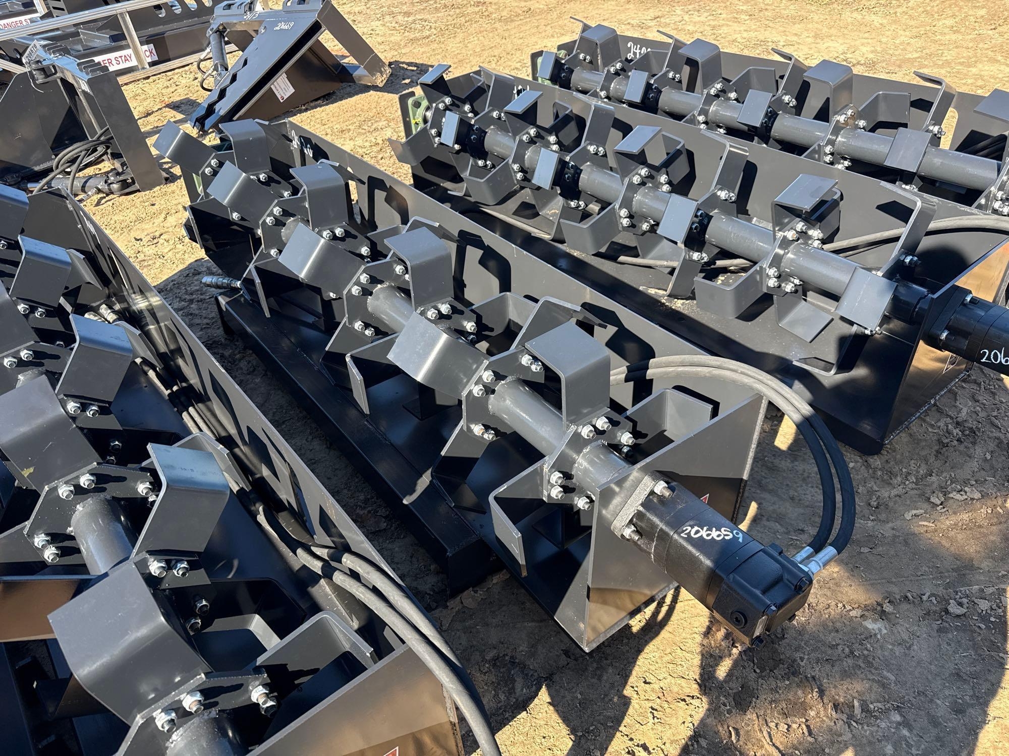 UNUSED JCT 72" HYD TILLER (A58376)