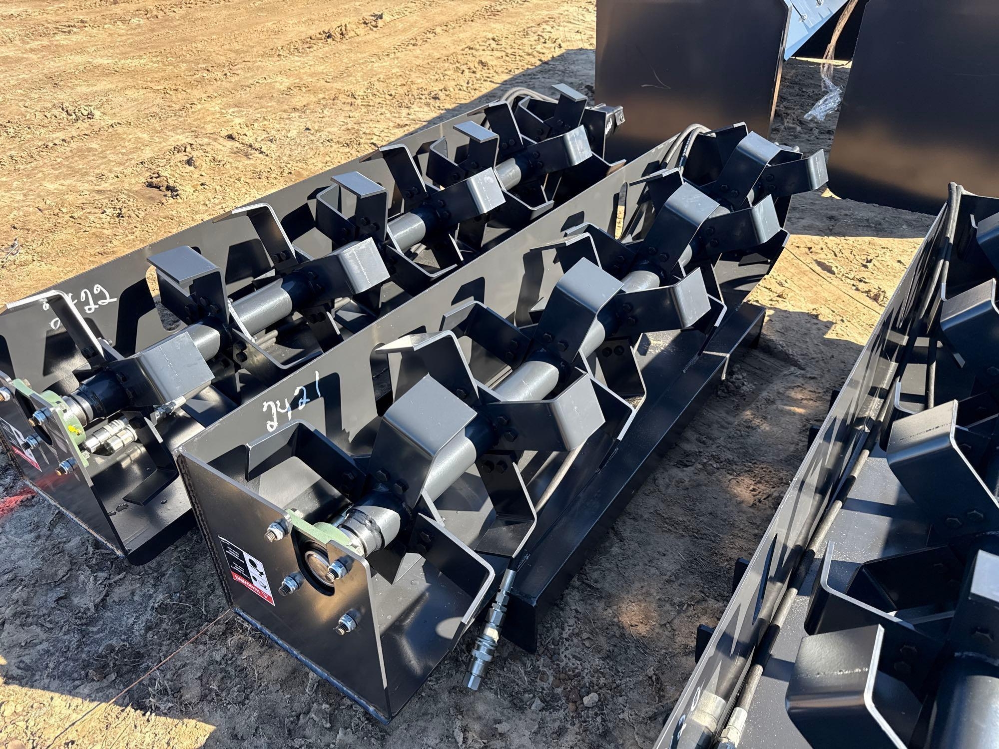 UNUSED JCT 72" HYD TILLER (A58376)