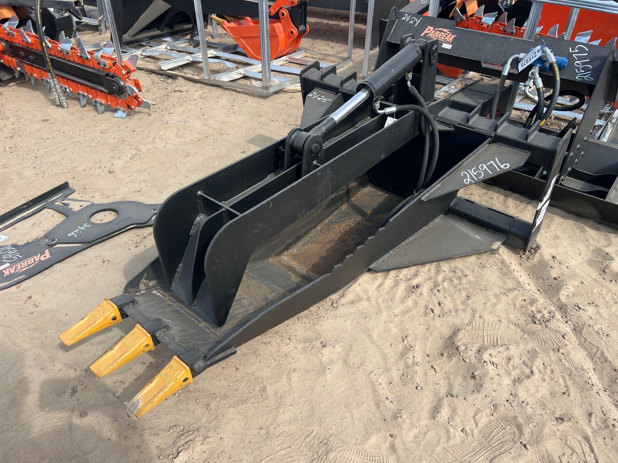 UNUSED PARBREAK SBT280 HYD STUMP GRAPPLE BUCKET (A65055)