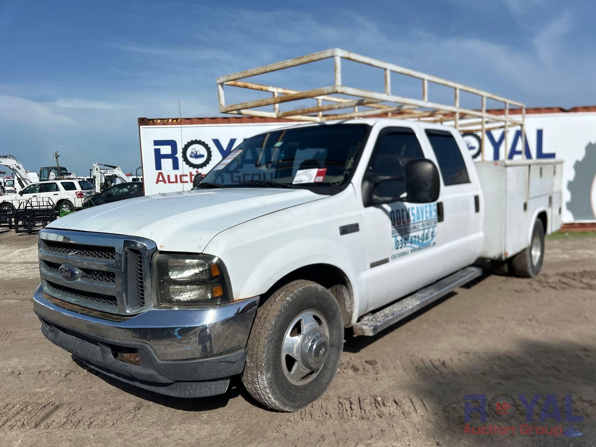 1999 Ford F-350 Crew Cab Service Truck (A46683)