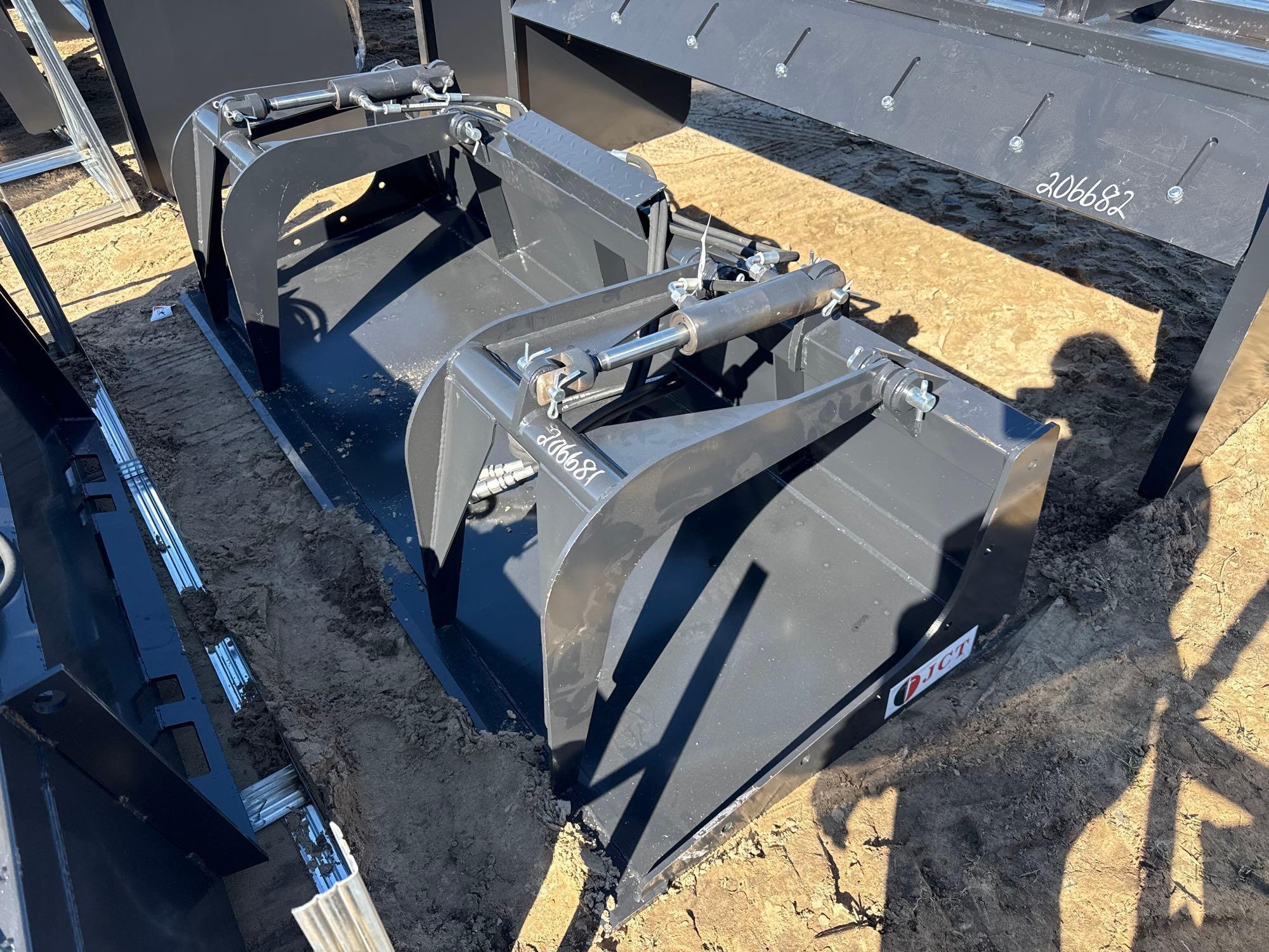 UNUSED JCT 84" HYD GRAPPLE BUCKET (A58376)