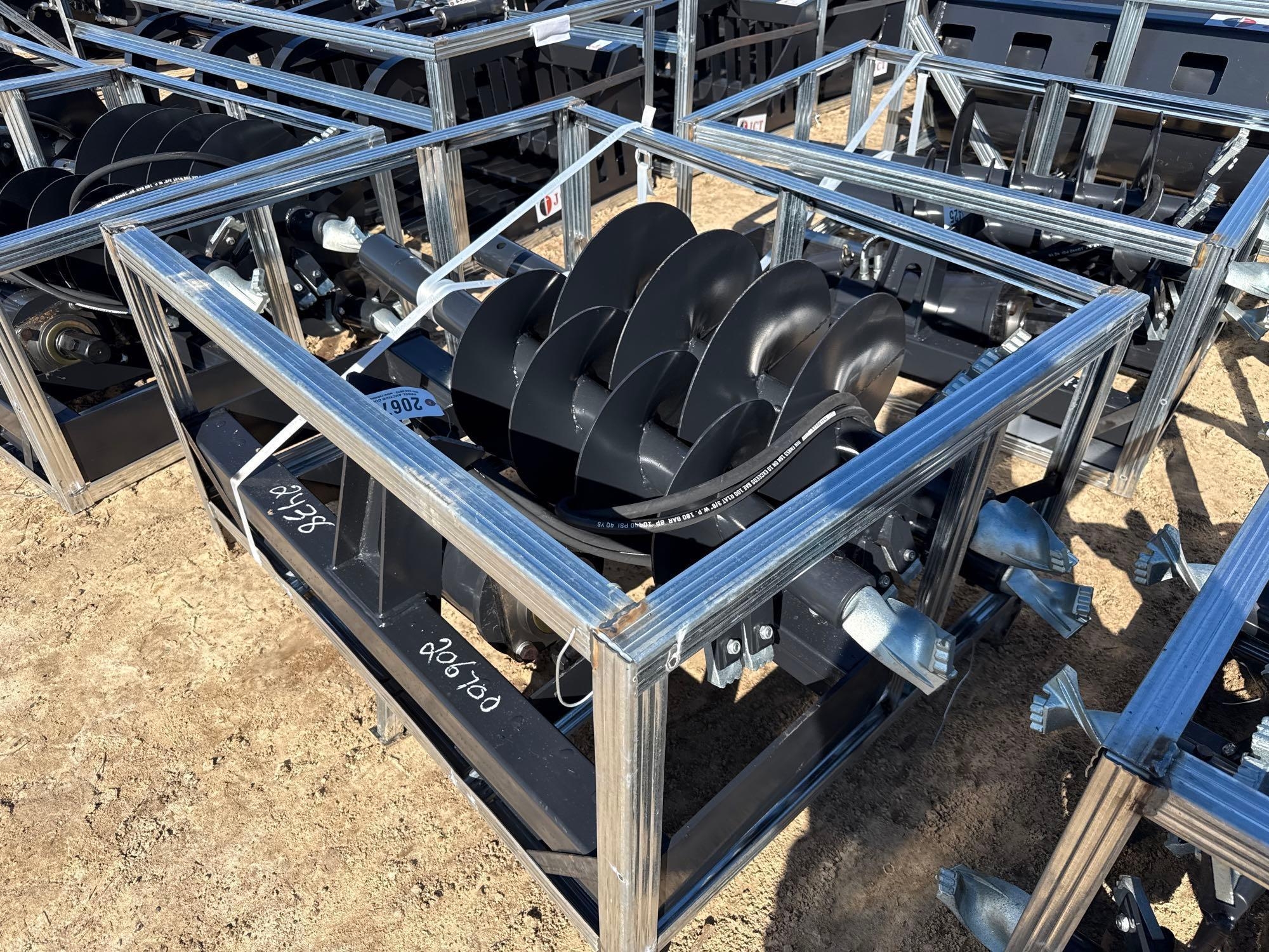 UNUSED JCT HYD AUGER 8", 12" & 16" BITS (A58376)