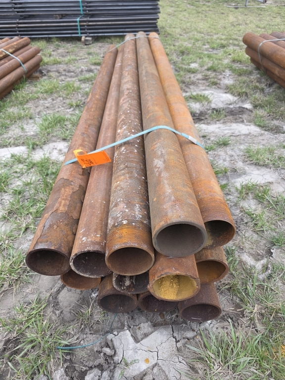 (12) 4.5"x9' Steel Posts (A66408)