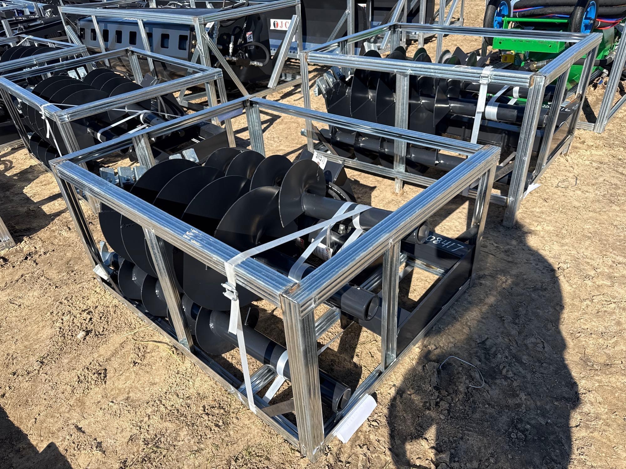 UNUSED JCT HYD AUGER 8", 12" & 16" BITS (A58376)