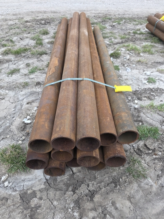 (12) 4.5"x9' Steel Posts (A66408)