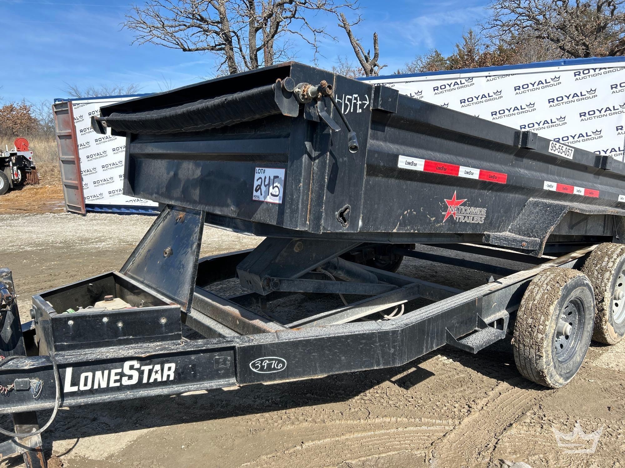 2022 Lonestar T/A Dump Trailer (A60352)