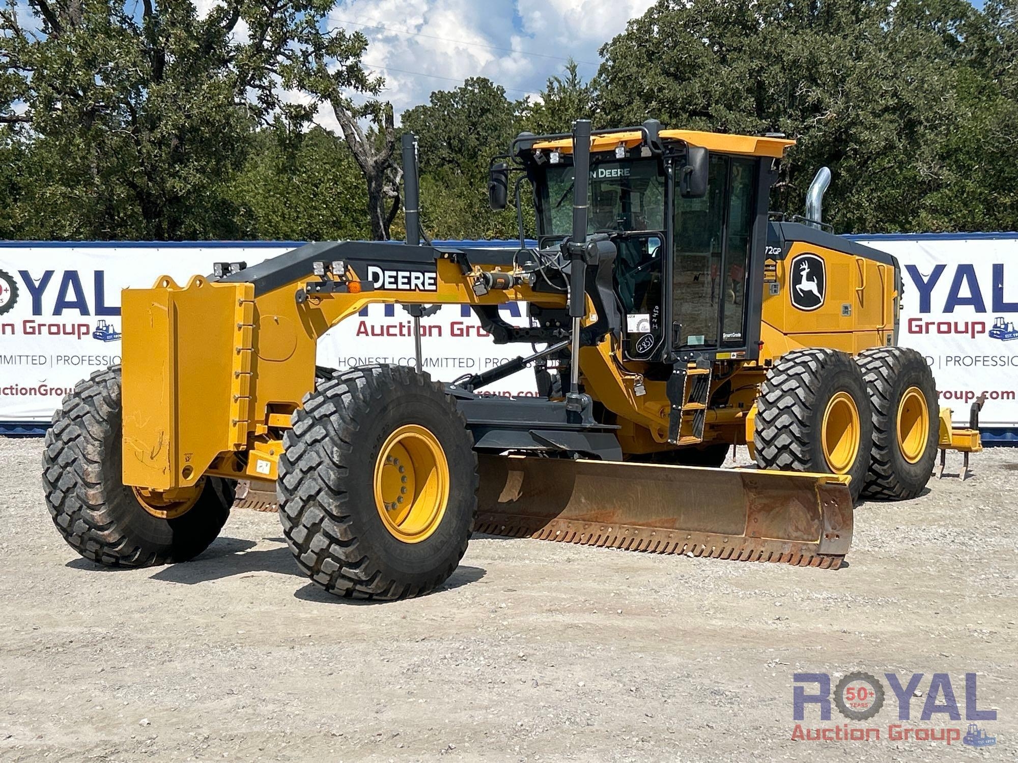 2024 John Deere 872GP Articulated Motor Grader with GPS Package (A52377)