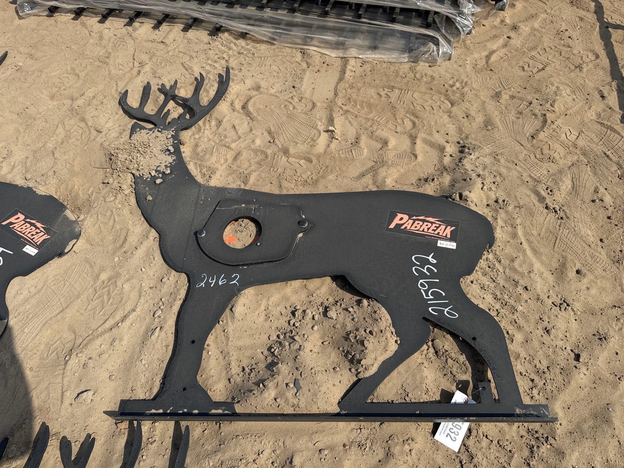 UNUSED PARBREAK SST23 DEER SHAPED TARGET (A65055)