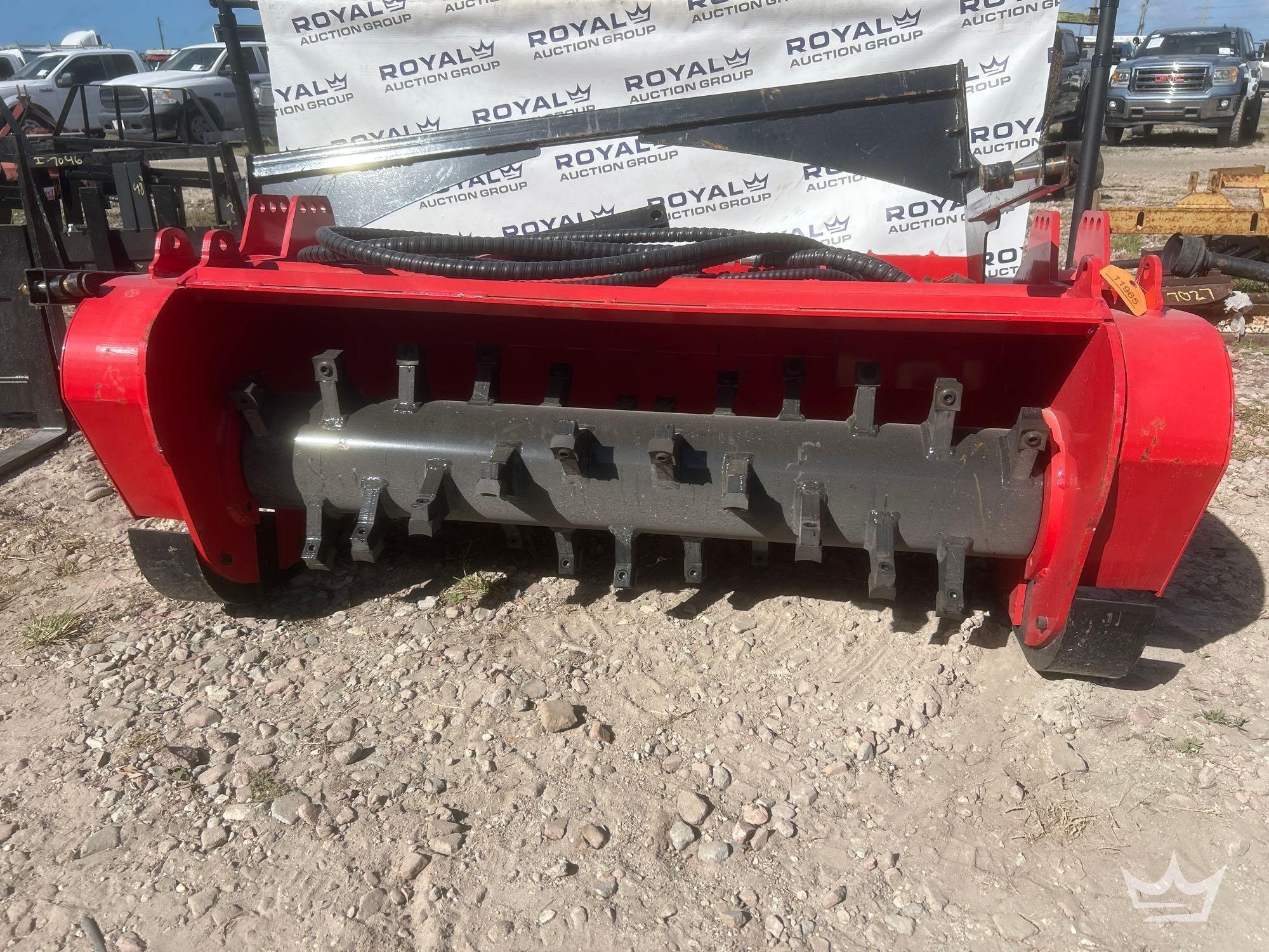 2025 Future FT-46 Hydraulic Drum Mulcher Skid Steer Attachment (A61572)