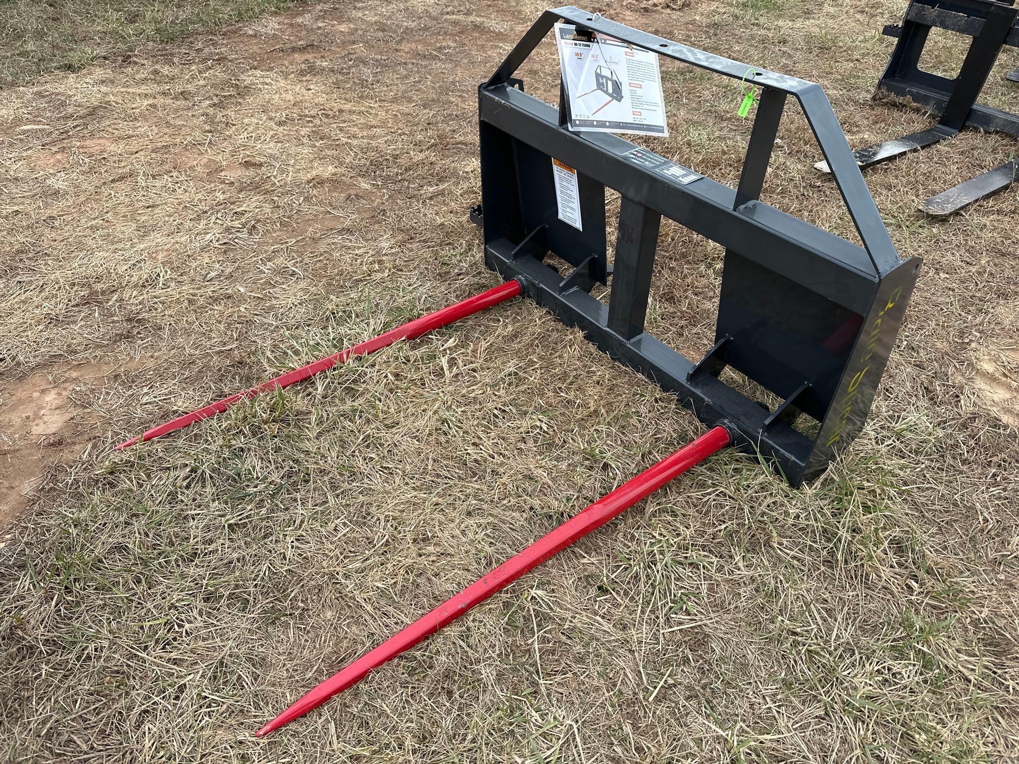 New/Unused Quick Attach Double Hay Spear (A61166)