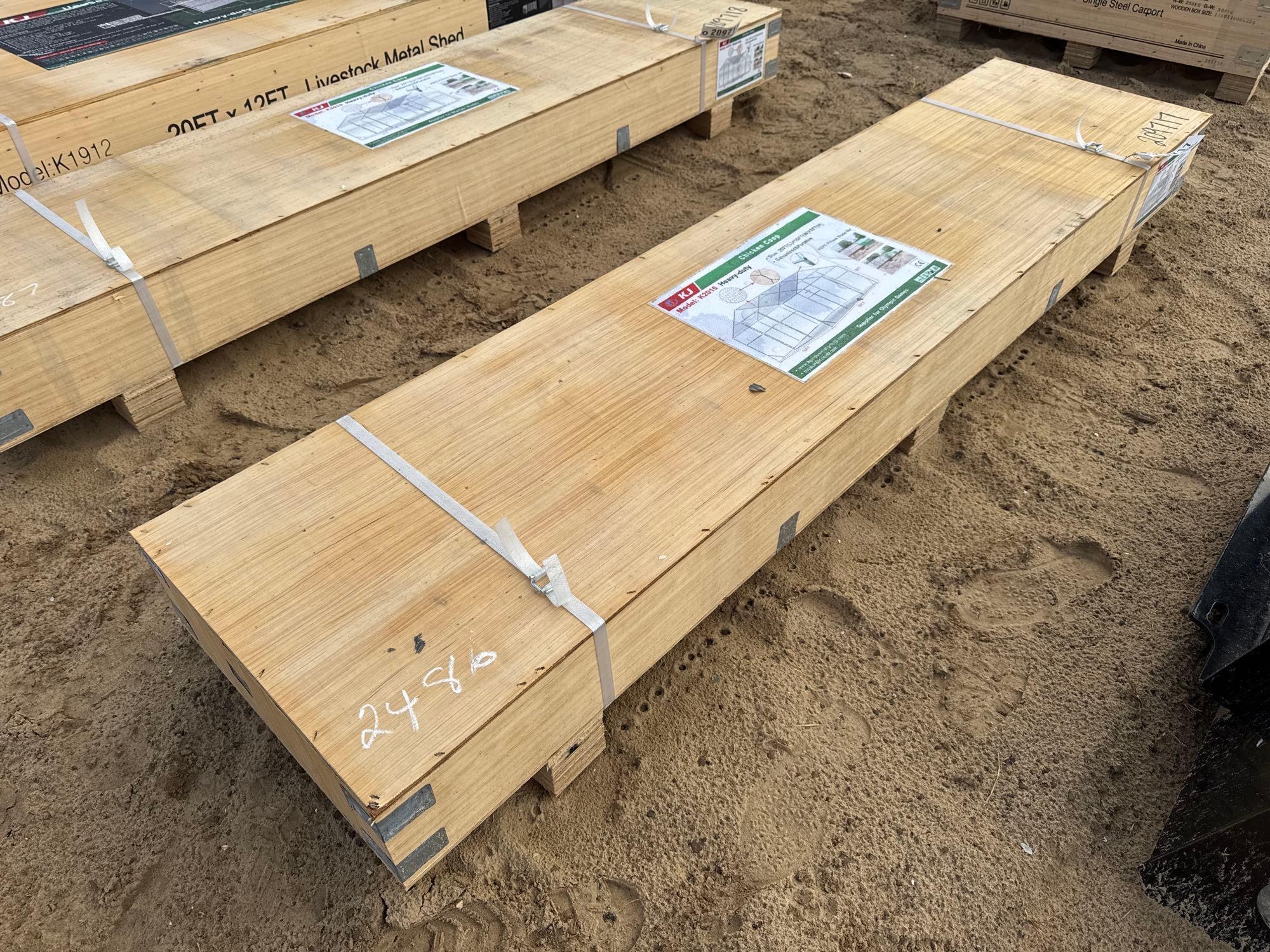 UNUSED KJ K2010 HEAVY DUTY CHICKEN COOP (A60432)