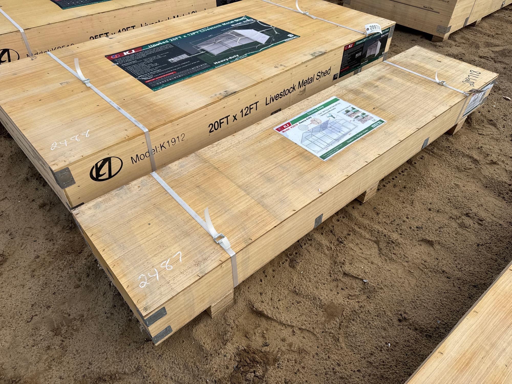 UNUSED KJ K2010 HEAVY DUTY CHICKEN COOP (A60432)