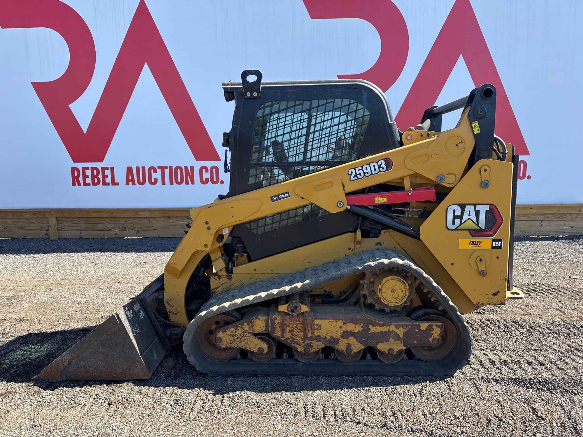 2021 CATERPILLAR 259D3 SKID STEER (A52706)