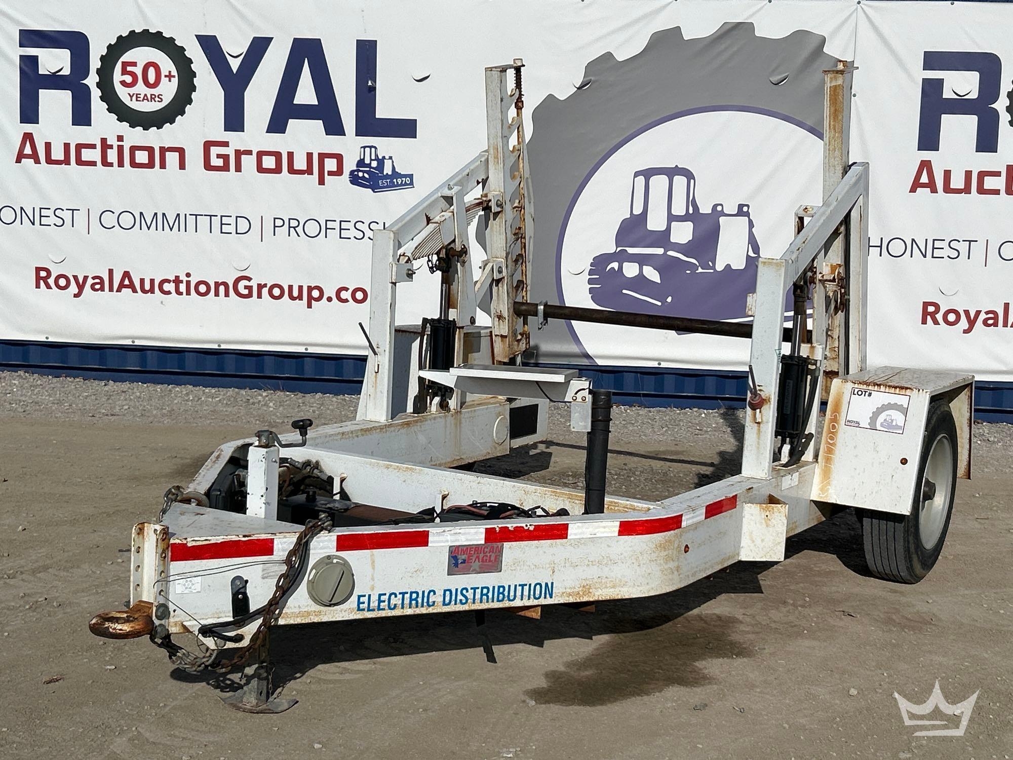2016 American Eagle S/A Self Loading Reel Trailer (A60352)