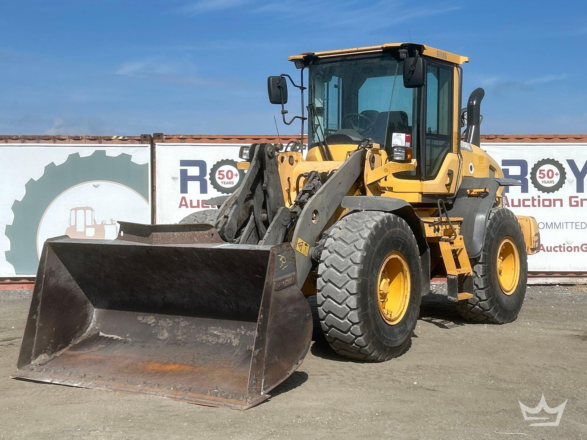 2014 Volvo L60G Articulated Wheel Loader (A56857)